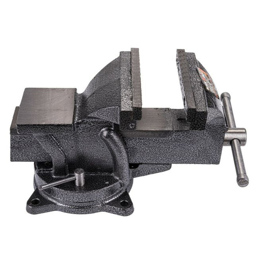 Morsa di precisione da banco con base girevole, morsa da banco rotante-girevole, per uso domestico commerciale da garage officina, morsa da banco apertura 15 cm 6"