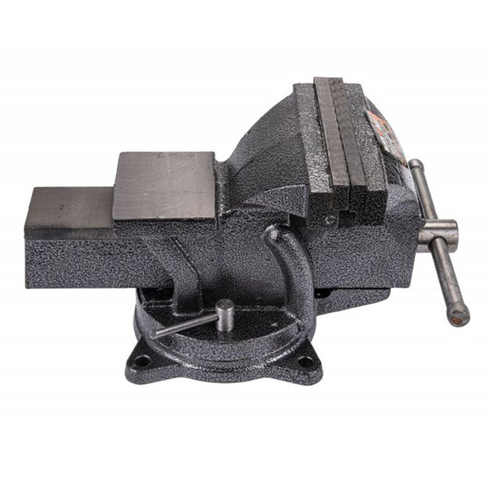 Morsa di precisione da banco con base girevole, morsa da banco rotante-girevole, per uso domestico commerciale da garage officina, morsa da banco apertura 15 cm 6"