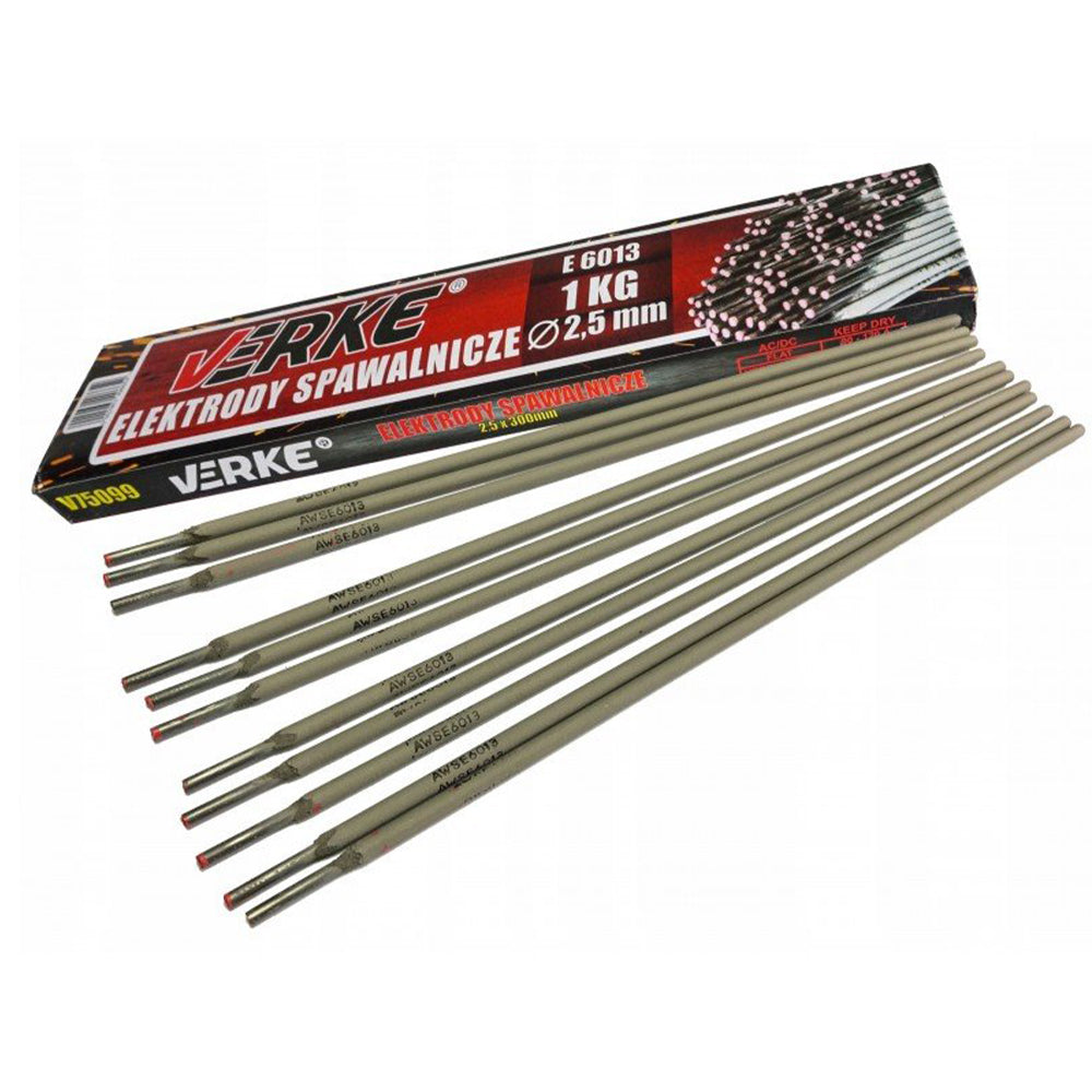 Elettrodi rutili acciaio, elettrodi rutilici, asta per saldatura ad arco barre rivestite in acciaio, 2,5 mm 1 kg
