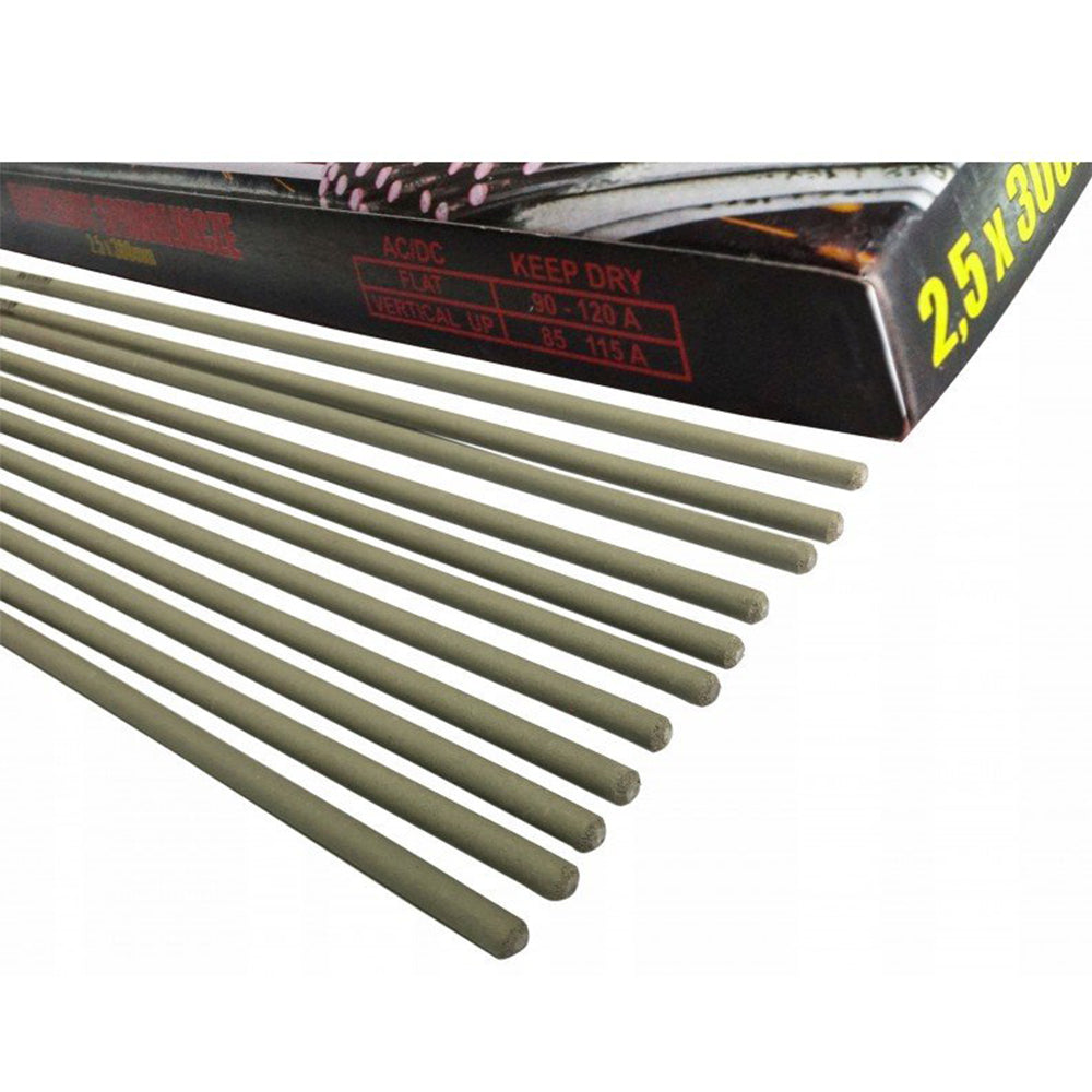 Elettrodi rutili acciaio, elettrodi rutilici, asta per saldatura ad arco barre rivestite in acciaio, 2,5 mm 1 kg