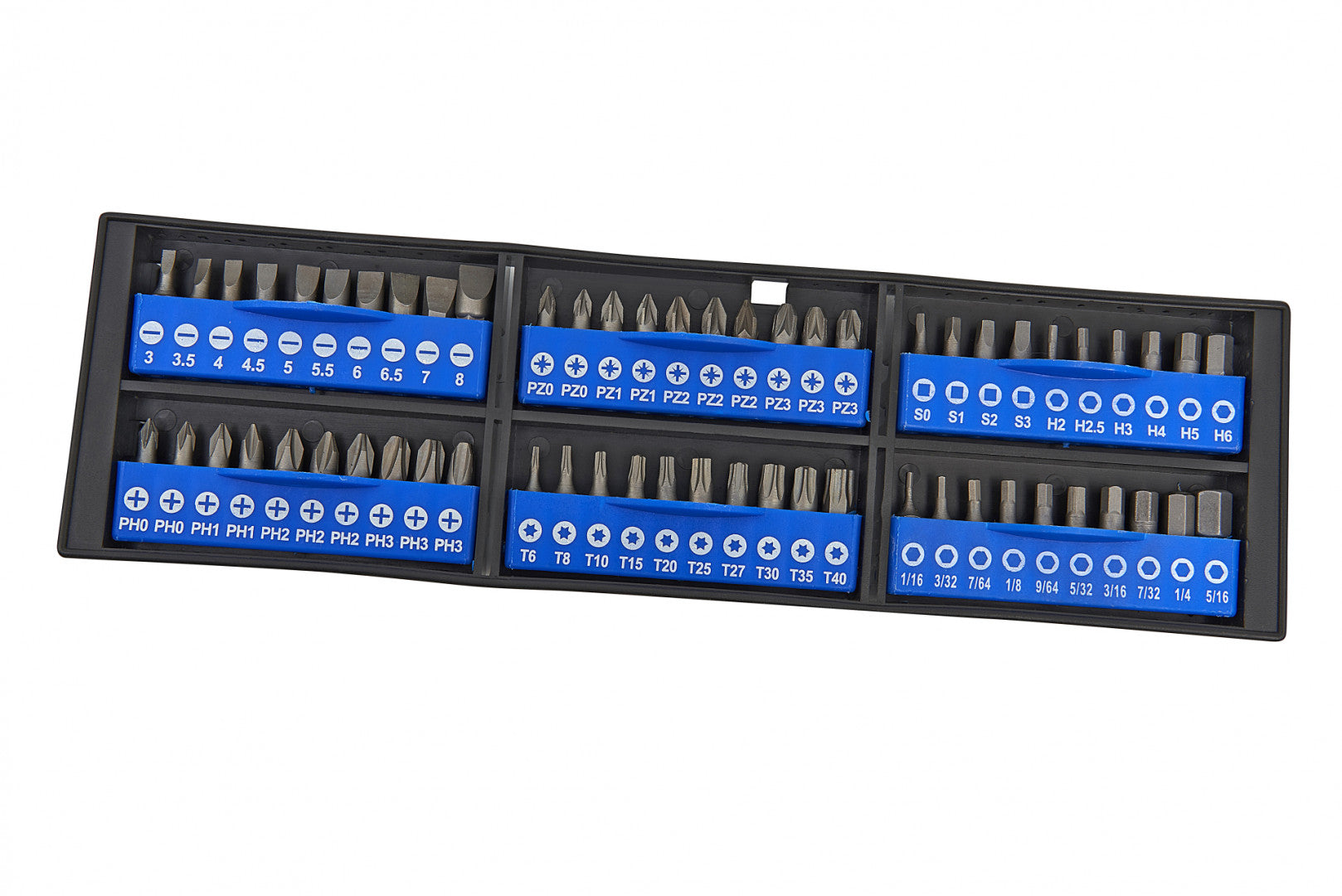 Set giraviti, set di cacciaviti, con supporto 100 pezzi con supporto Hbm