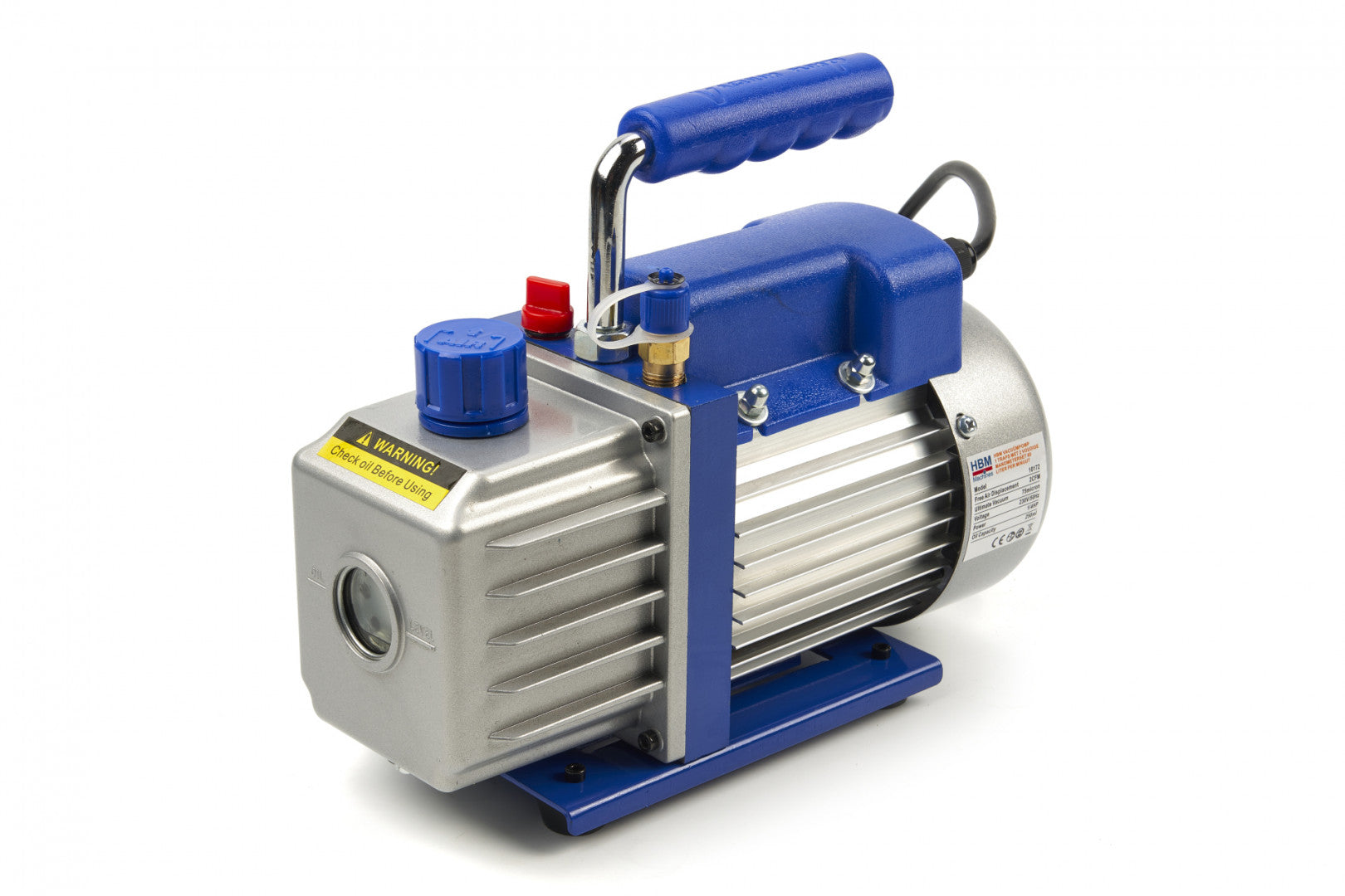 Pompa vuoto per condizionatori con kit manometri condizionatori per HVAC/auto AC, kit ricarica aria condizionata per R134a, R22, R12 R502 refrigeranti, pompa per vuoto con manometro a 2 vie per aria condizionata