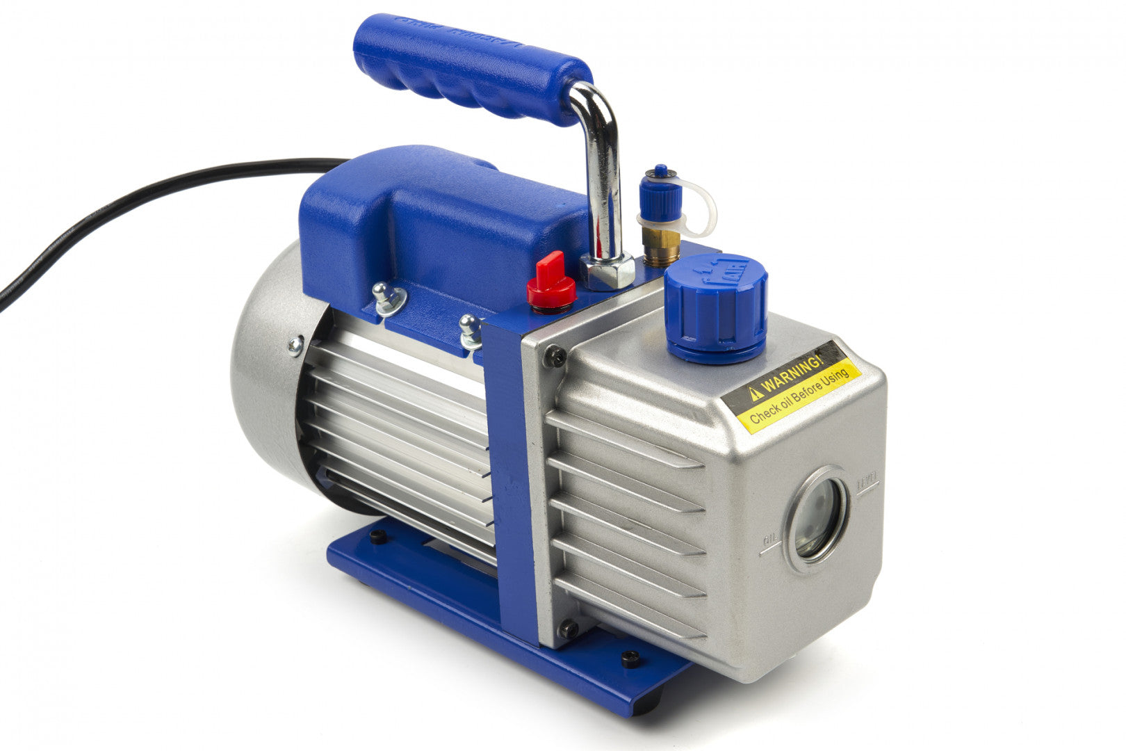 Pompa vuoto per condizionatori con kit manometri condizionatori per HVAC/auto AC, kit ricarica aria condizionata per R134a, R22, R12 R502 refrigeranti, pompa per vuoto con manometro a 2 vie per aria condizionata