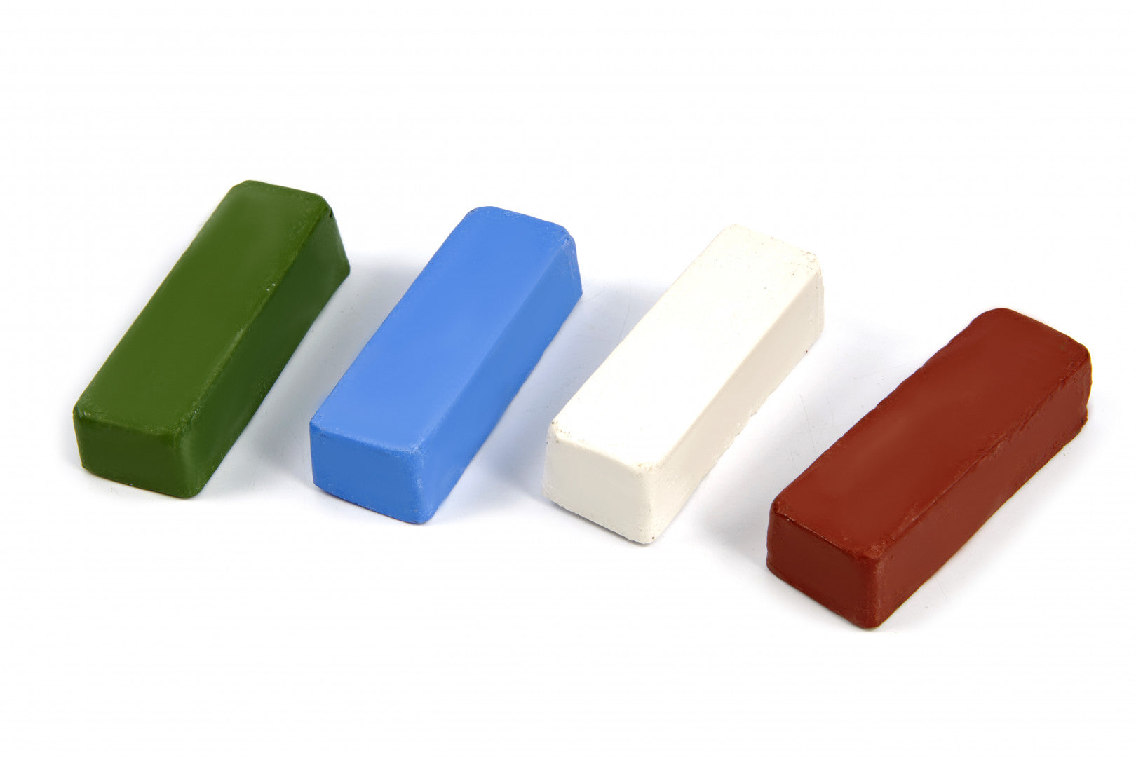 Kit pasta abrasiva lucidante (4pz) - pasta lucidante metalli ed affilatura - include: verde, bianco diamante, rosso, blu, pasta abrasiva abrasivo per lucidare lucidatura polish per metalli, Hbm