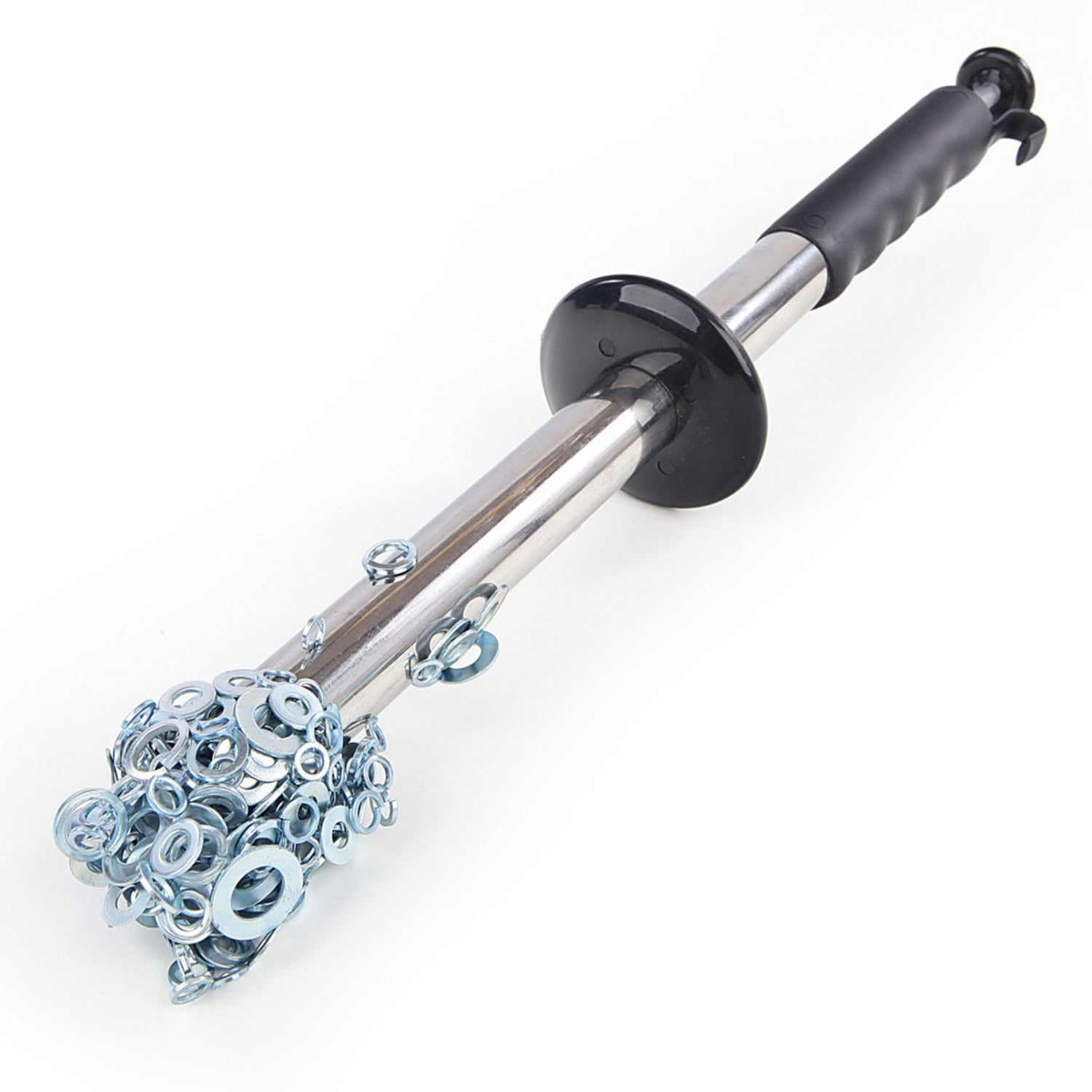 Barra magnetica NTG per trucioli, lunghezza 375 mm, raccoglitore magnetico per trucioli, utensile di raccolta per trucioli metallici