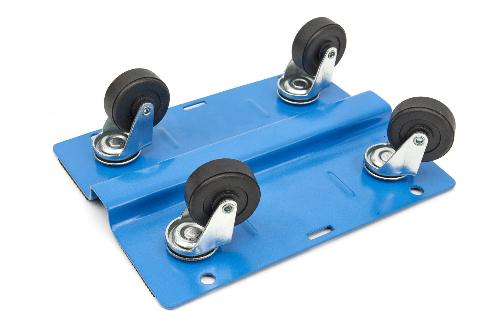 Kit 2 carrelli trasporto carri armati pattini rulli, pattini a rotelle per trasporto di carichi pesanti, piattaforma antiscivolo rotazione 4 ruote da magazzino officina, 2 x 250 kg 250 x 200 mm Hbm