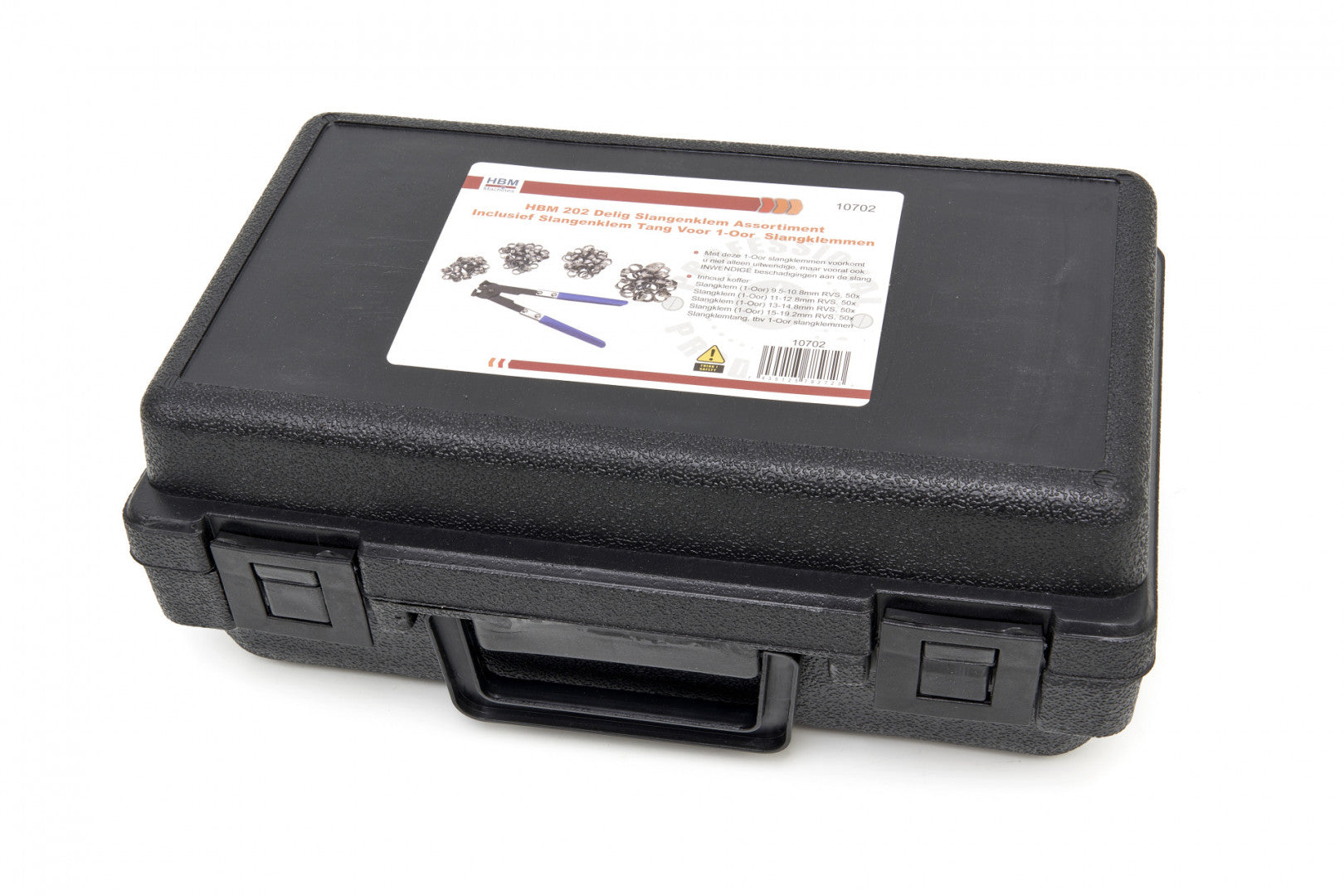 Kit pistola per fascette in metallo, pinza per fascette metalliche, strumento serraggio, fascette metalliche stringitubo per auto, con 202 fascette autobloccanti in acciaio inossidabile