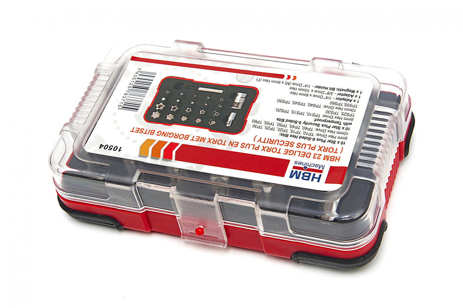 Set di punte Torx Plus, 23 pezzi HBM Machines Olanda