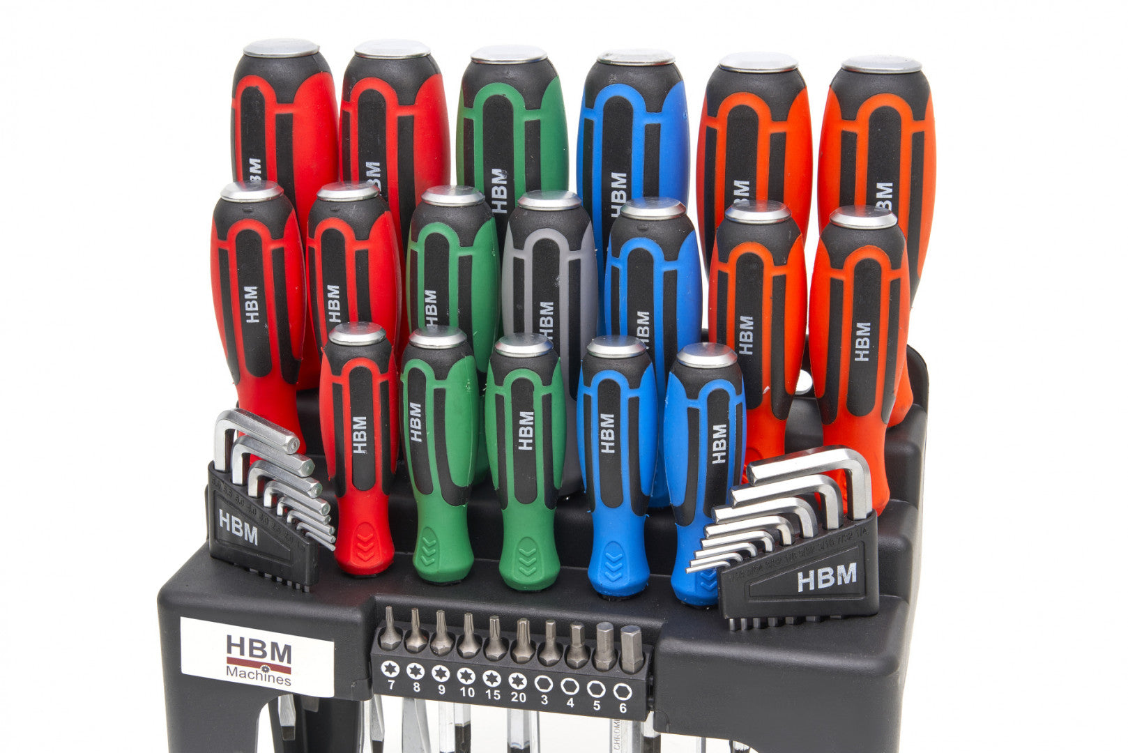 Set giraviti, set di cacciaviti, 44 pezzi Hbm