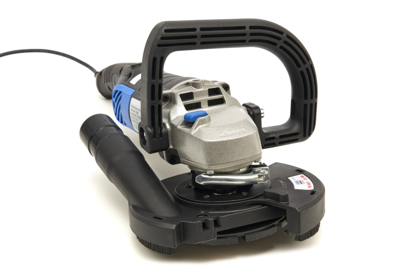 Levigatrice per calcestruzzo, 125 mm, con valigetta – levigatura precisa e senza manutenzione, velocità regolabile, 1500 W Hbm