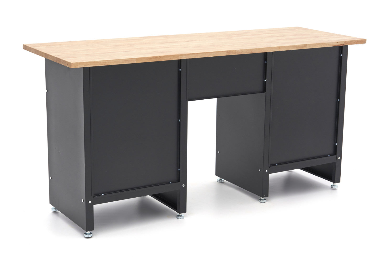 Banco da lavoro professionale con cassettiera-6 cassetti 1 anta e piano in legno massiccio 171 cm HBM Machines Premium Olanda