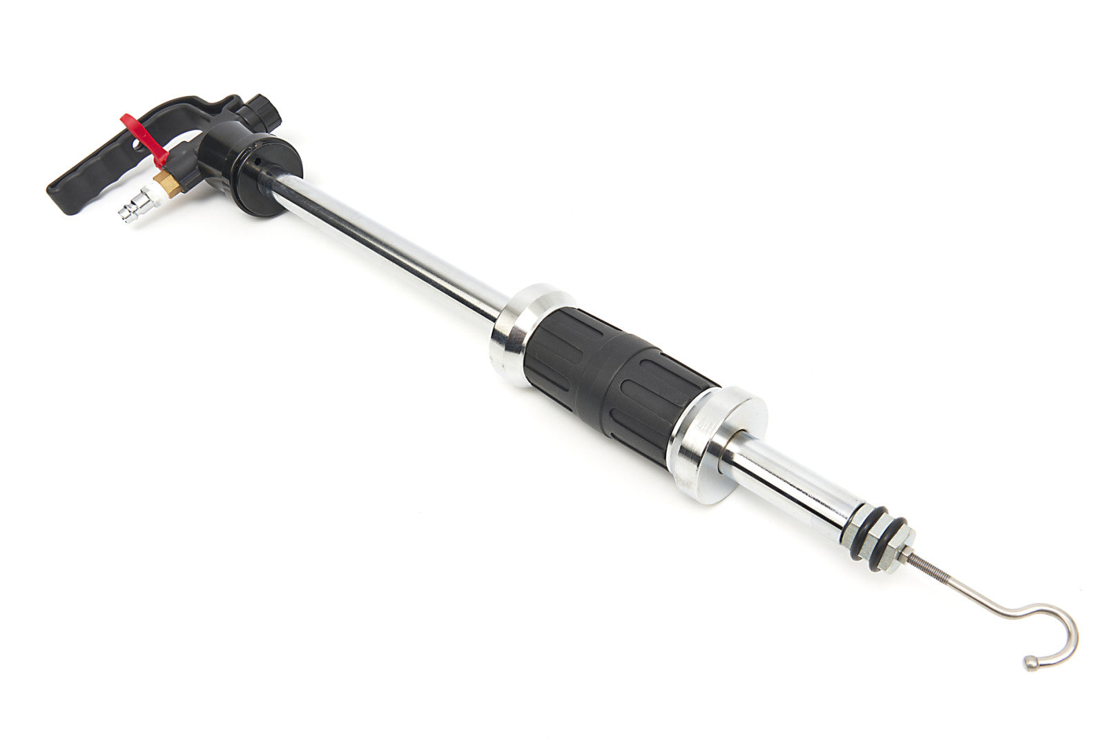 Estrattore pneumatico per ammaccature della carrozzeria con martello scorrevole, kit di riparazione per ammaccature ad aria compressa con 3 ventose Ø 75, 100, 125 mm, martello pneumatico per auto moto