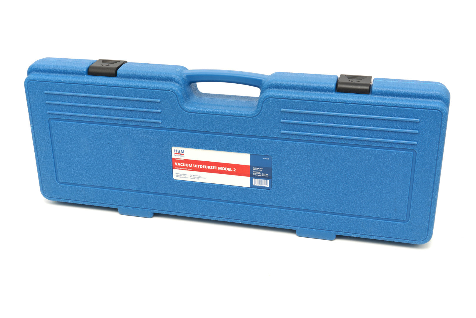 Estrattore pneumatico per ammaccature della carrozzeria con martello scorrevole, kit di riparazione per ammaccature ad aria compressa con 3 ventose Ø 75, 100, 125 mm, martello pneumatico per auto moto
