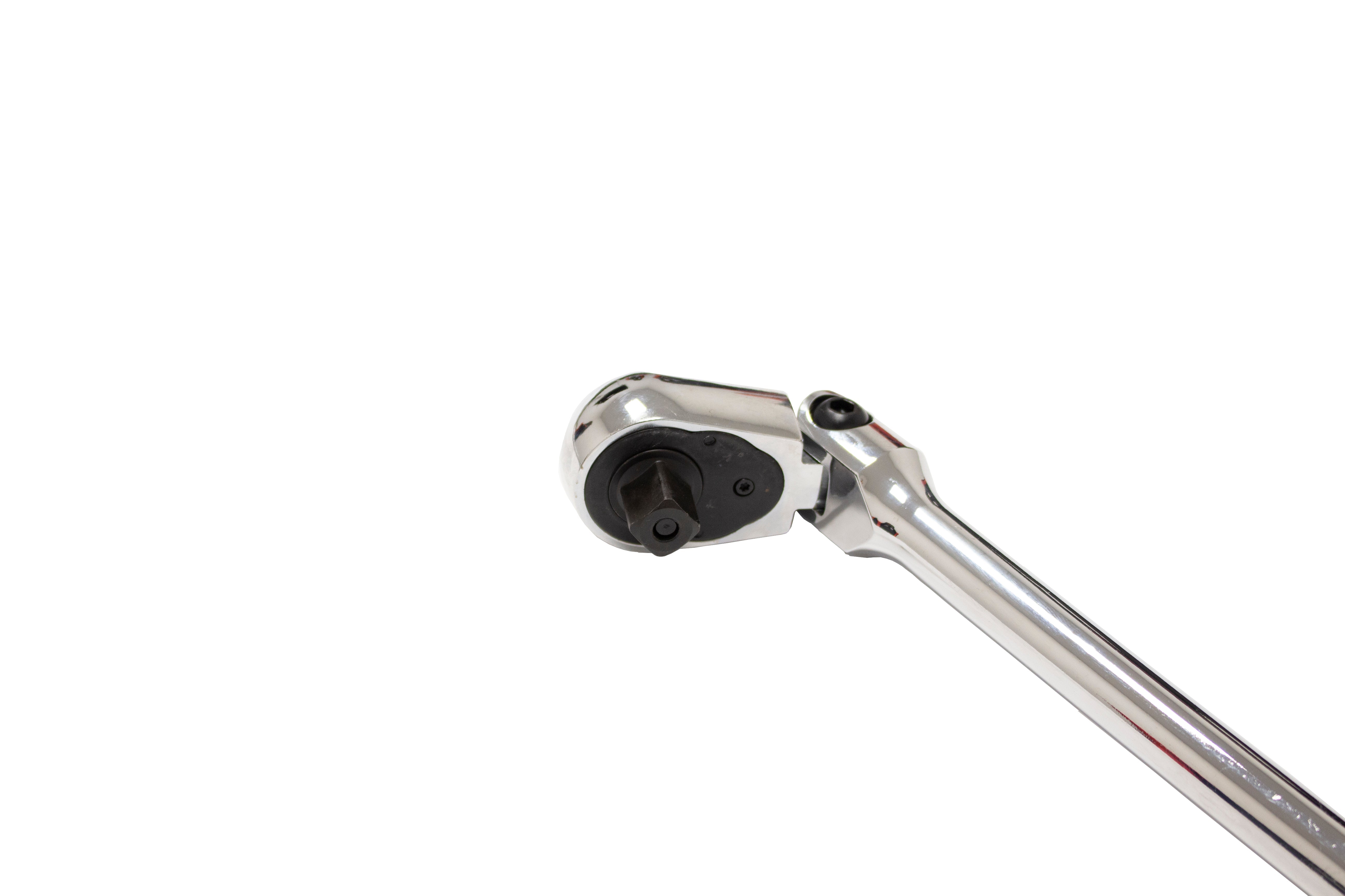 Cricchetto reversibile extra lungo 61 cm (1/2"), testa snodata, Kroftools