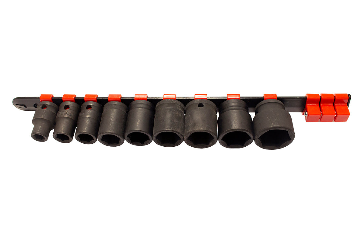 Set chiavi a bussola 1/2", 10–27 mm 9 pezzi Kroftools