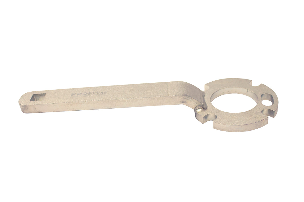 Attrezzo dispositivo di supporto per bloccaggio puleggia albero motore Ford Volvo 2.0 2.5 diesel hybrid Kroftools