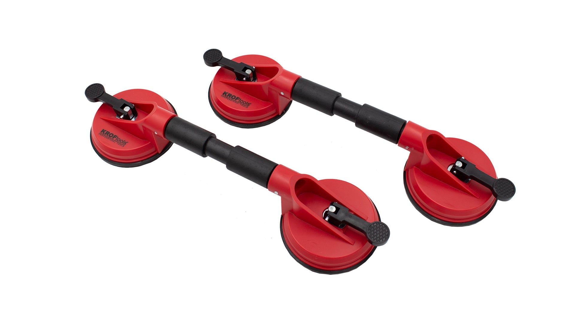 Kit ventosa + cinghia per la sostituzione del parabrezza, set coppia doppia ventosa per sollevare parabrezza carrozzeria, Kroftools