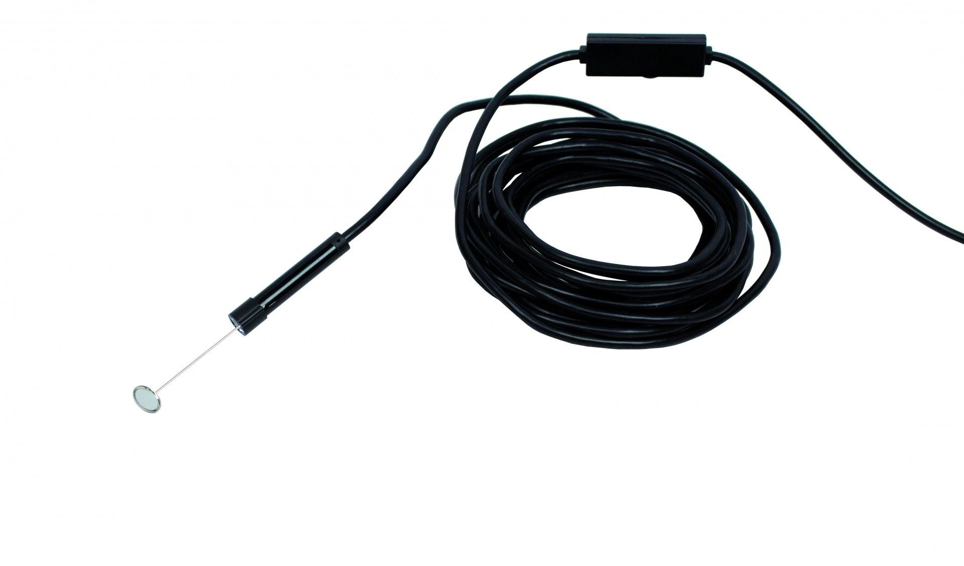Endoscopio fotocamera con autofocus, 5 megapixel, cavo rigido da 8 mm e 5-30 m, periscopio ispezione, serpente fotocamera endoscopio per telefono cellulare, WiFi HD Kroftools