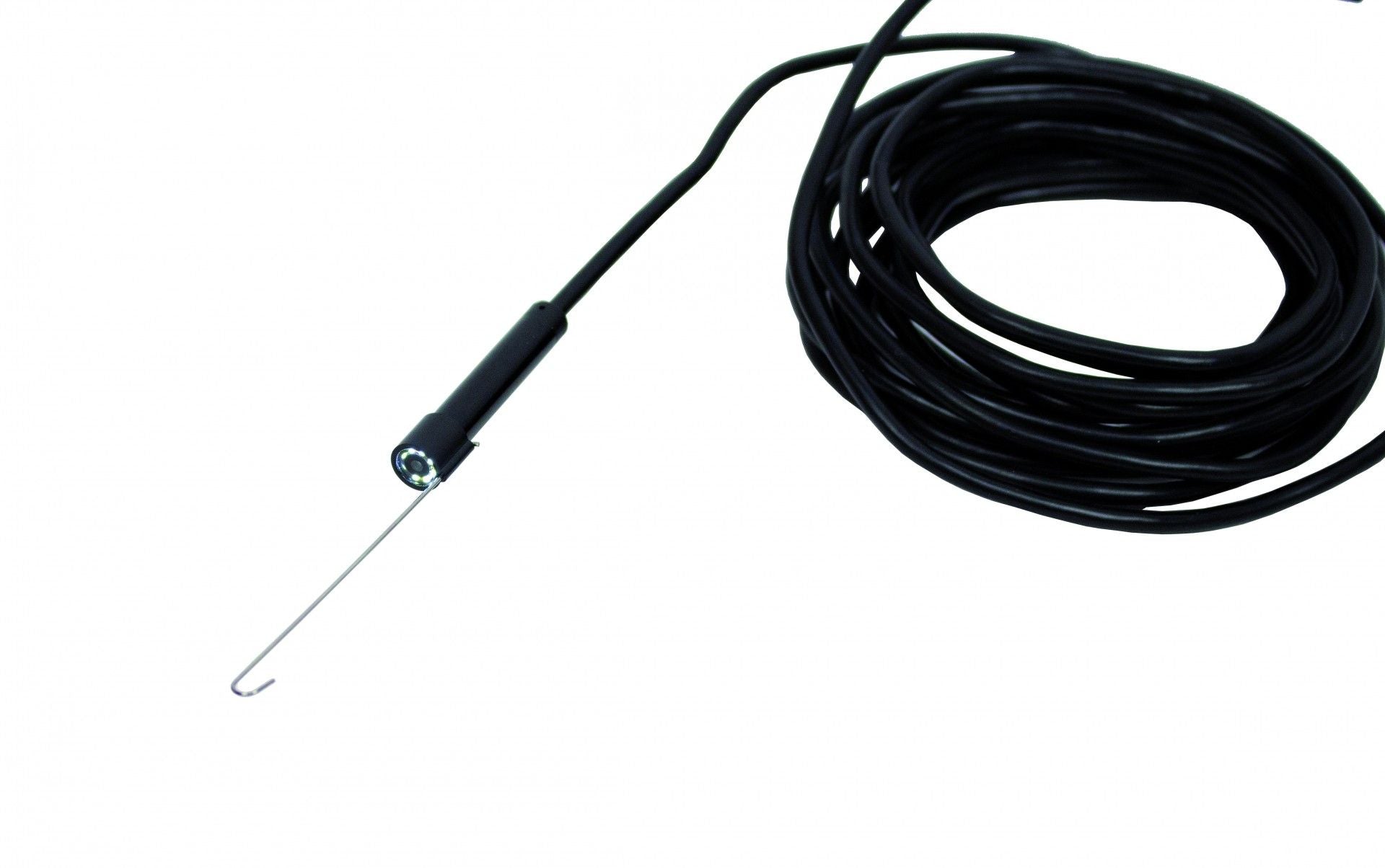 Endoscopio fotocamera con autofocus, 5 megapixel, cavo rigido da 8 mm e 5-30 m, periscopio ispezione, serpente fotocamera endoscopio per telefono cellulare, WiFi HD Kroftools
