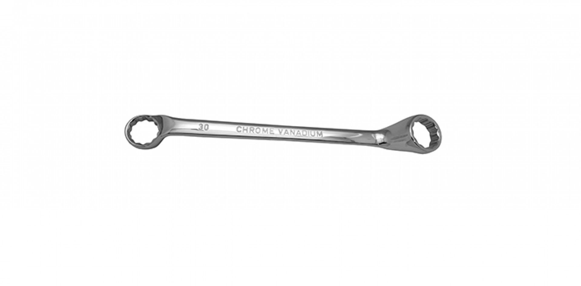 Chiave a doppio anello, piegata, 18 × 19 mm Kroftools