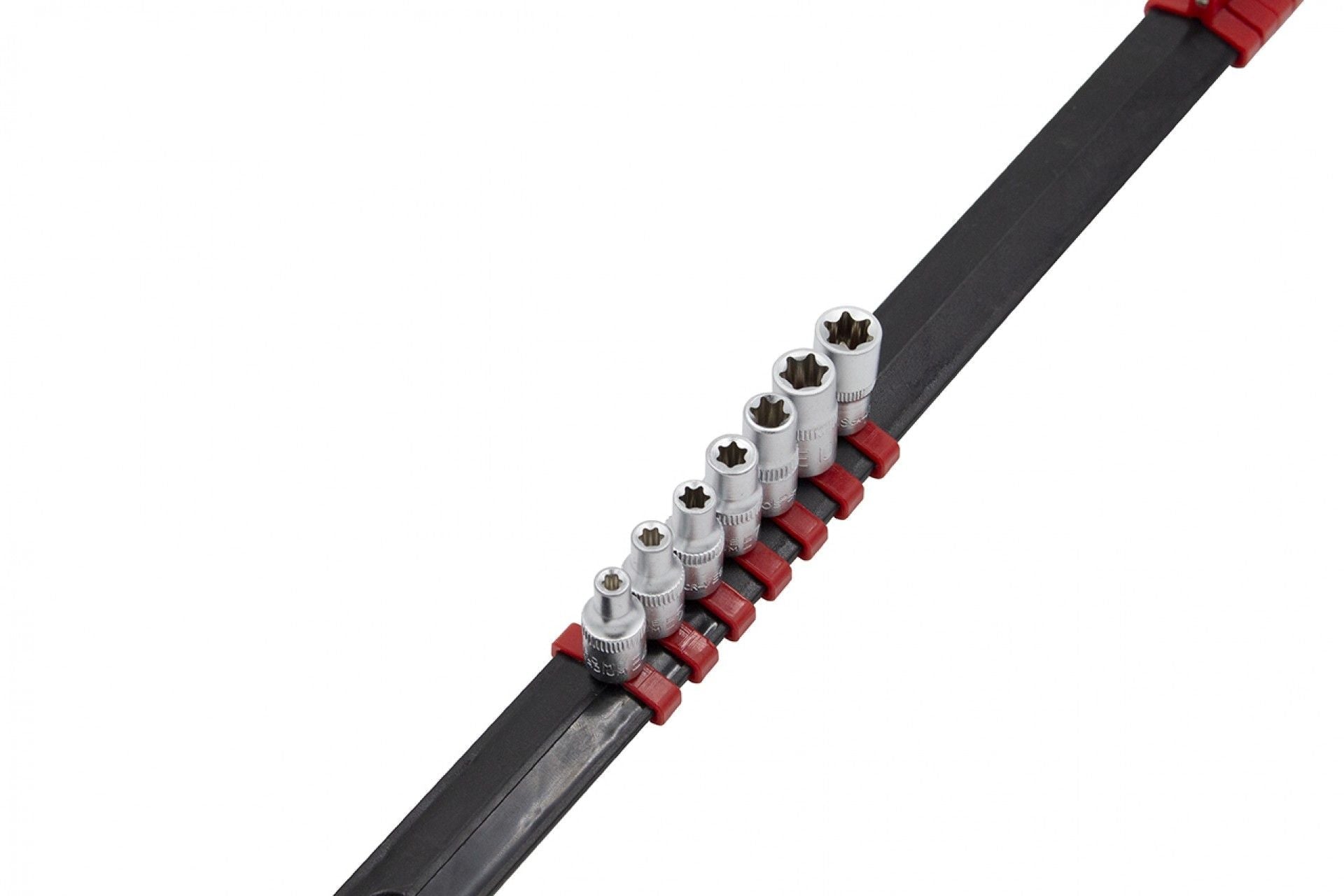Set chiavi a bussola Torx 1/4", 7 pezzi da E4–E11, set di bussole E-Trx, Kroftools