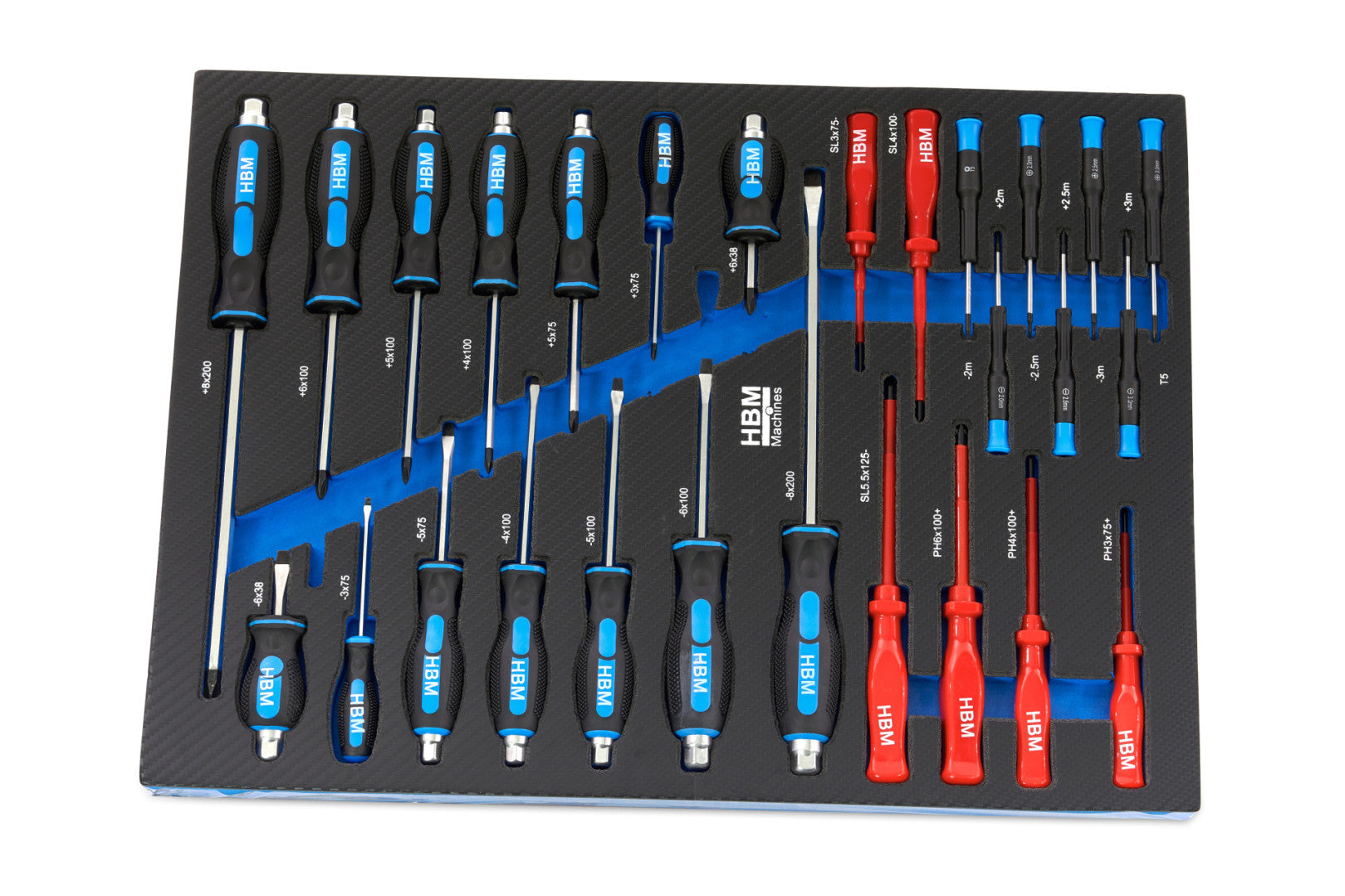 Carrello completo di attrezzi set 196 pezzi con 7 cassetti 5 scomparti e ruote da officina Carbon premium Olanda