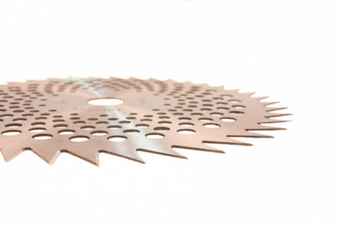 Disco per decespugliatore senza inserti in widia, 40 denti.