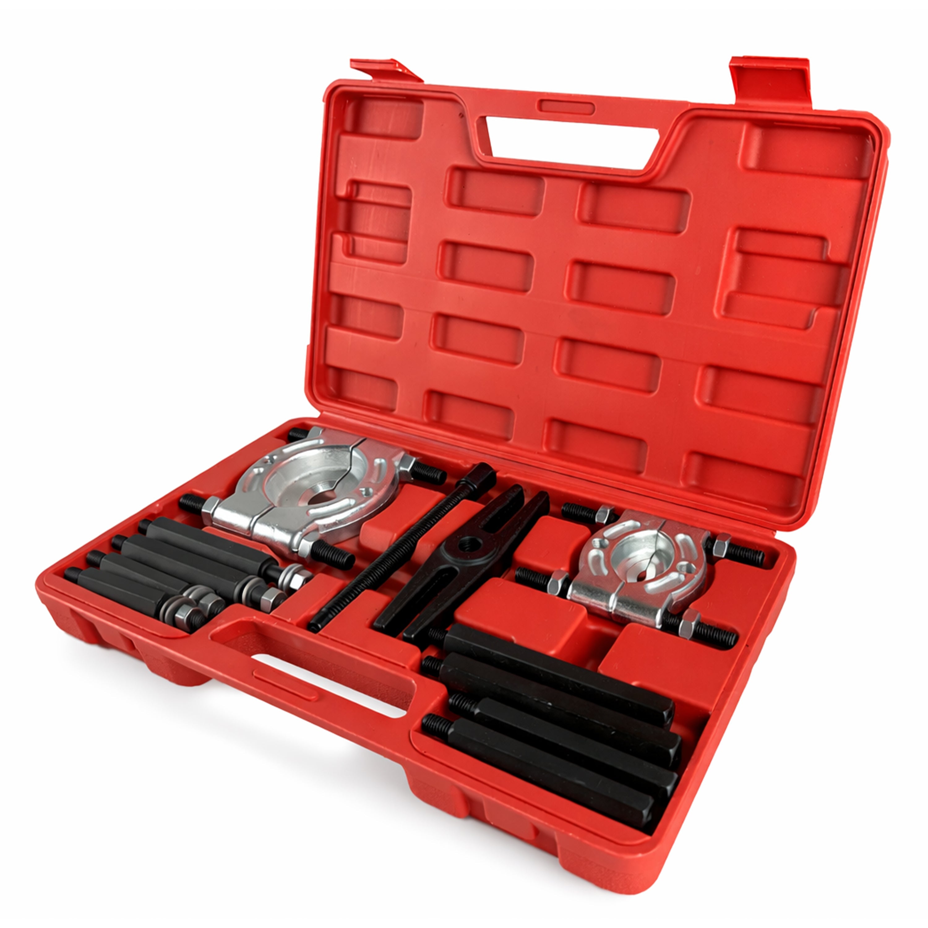 Set di estrattori per cuscinetti, kit separatore per estrattore per cuscinetti, strumento di rimozione per lo smontaggio dei cuscinetti, Ø30–75 mm Gebo Tools