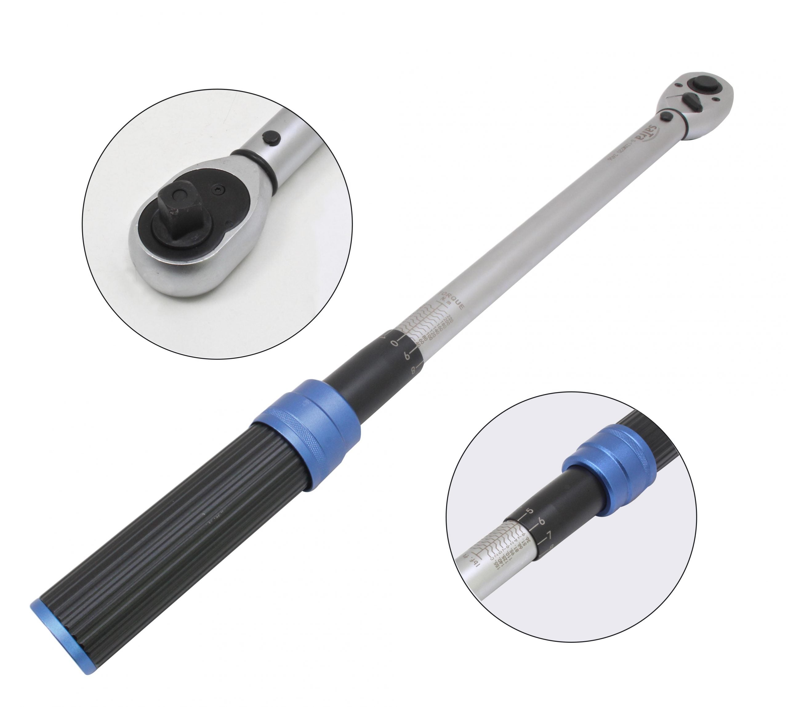 Chiave dinamometrica da 1/2" pollici, 40–220 Nm Satra