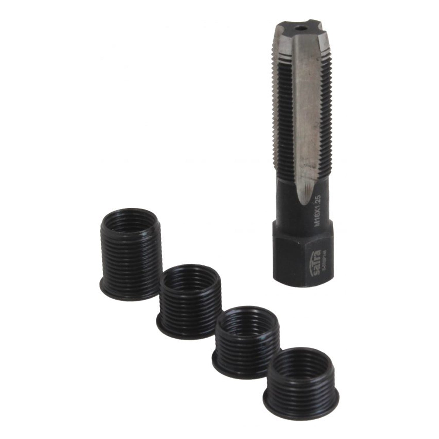 Kit riparazione filettatura candele, kit di riparazione per filetti candela, kit helicoil per candela riparazione filo,set attrezzi ripristino candelette M14 x 1,25