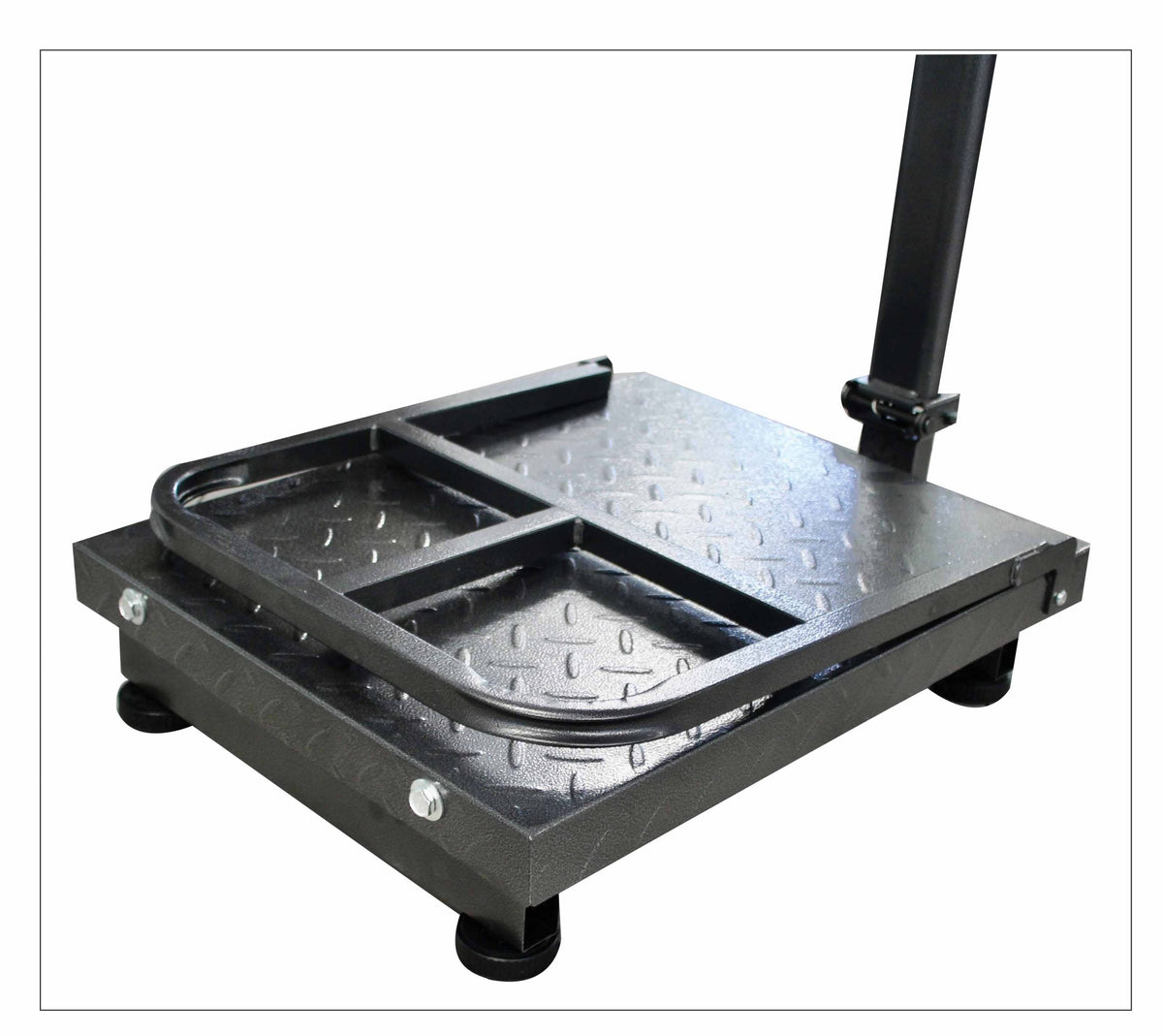 Bilancia digitale professionale 300 kg, elettronica a piattaforma con display LCD e tastiera, ampia pedana, per magazzino, deposito, negozio e pacchi 40x50cm Satra