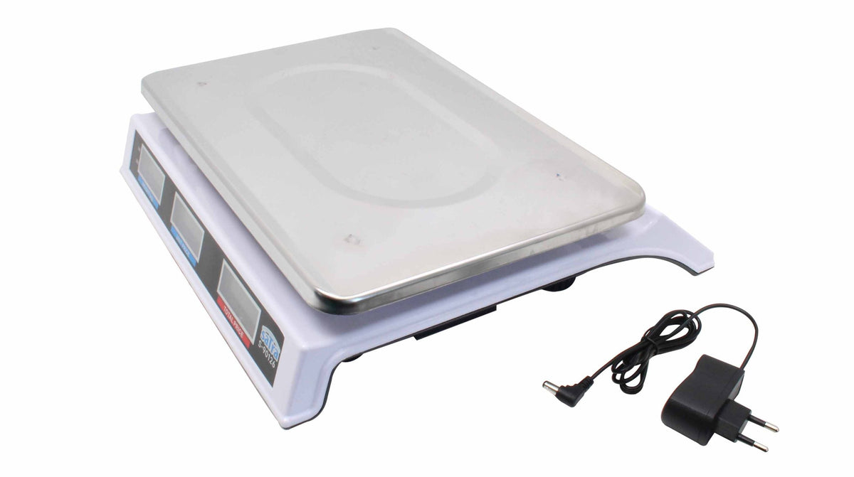 Bilancia elettronica con display LCD 200 g, 40 kg Satra
