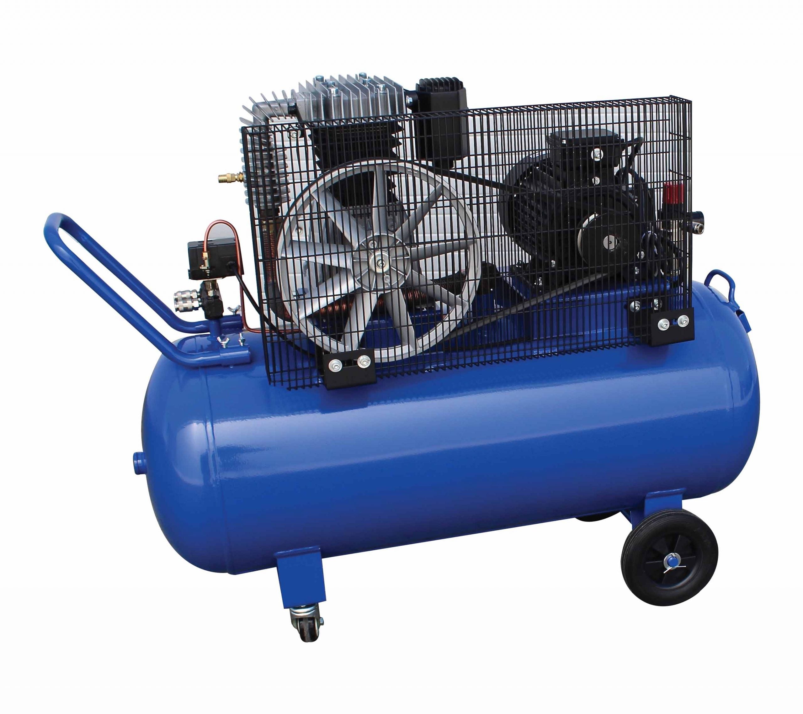 Compressore d'aria da 380 V, gonfiatore per pneumatici a doppio cilindro,kit di gonfiaggio per pneumatici 200 litri, 5,5 HP, 8 bar, pompa d'aria fuoristrada per suv, camion, auto, biciclette, palloni, materassi ad aria, barche gonfiabili, Satra