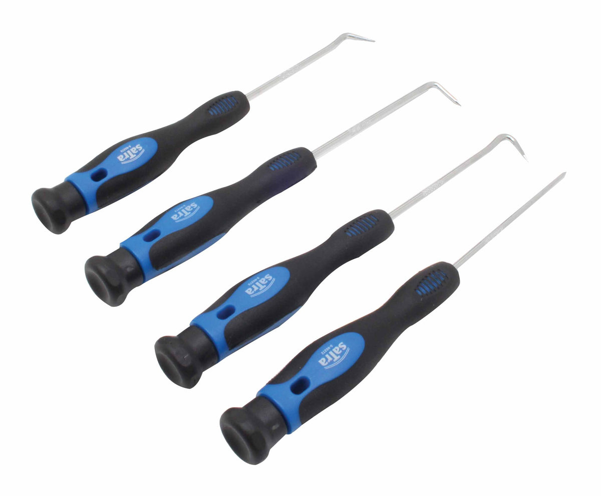 Set-kit attrezzi ganci per rimozione guarnizioni anelli O-ring paraolio, 4 pezzi