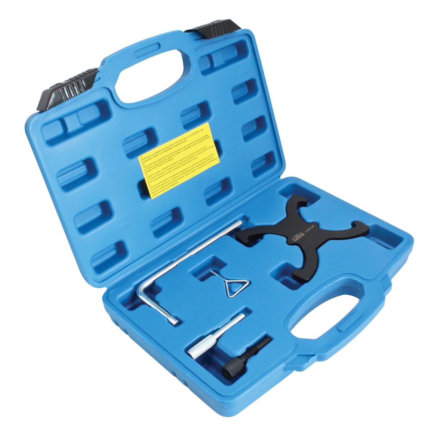 Kit messa in fase motori, attrezzi per il bloccaggio della cinghia di distribuzione dell'albero a camme del motore, compatibile con Ford 1.6 16V