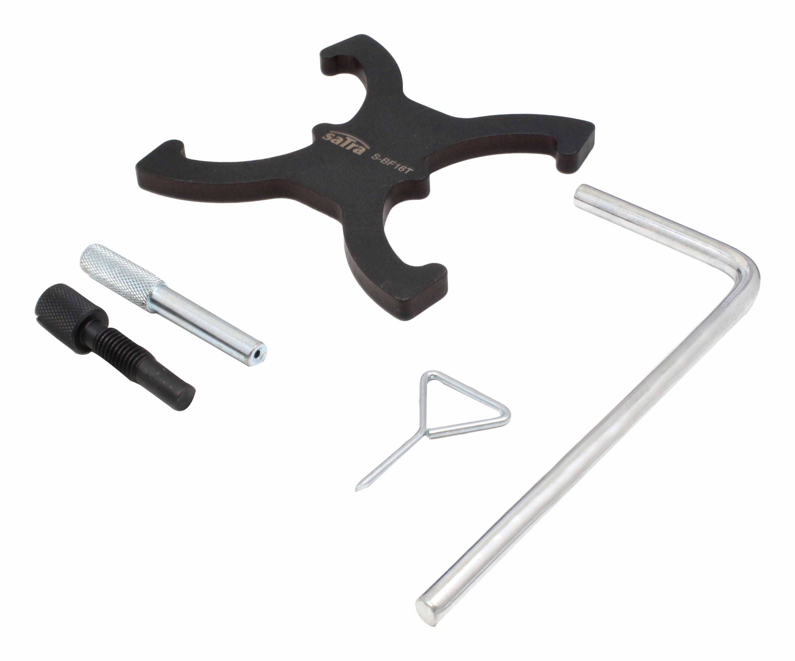 Kit messa in fase motori, attrezzi per il bloccaggio della cinghia di distribuzione dell'albero a camme del motore, compatibile con Ford 1.6 16V