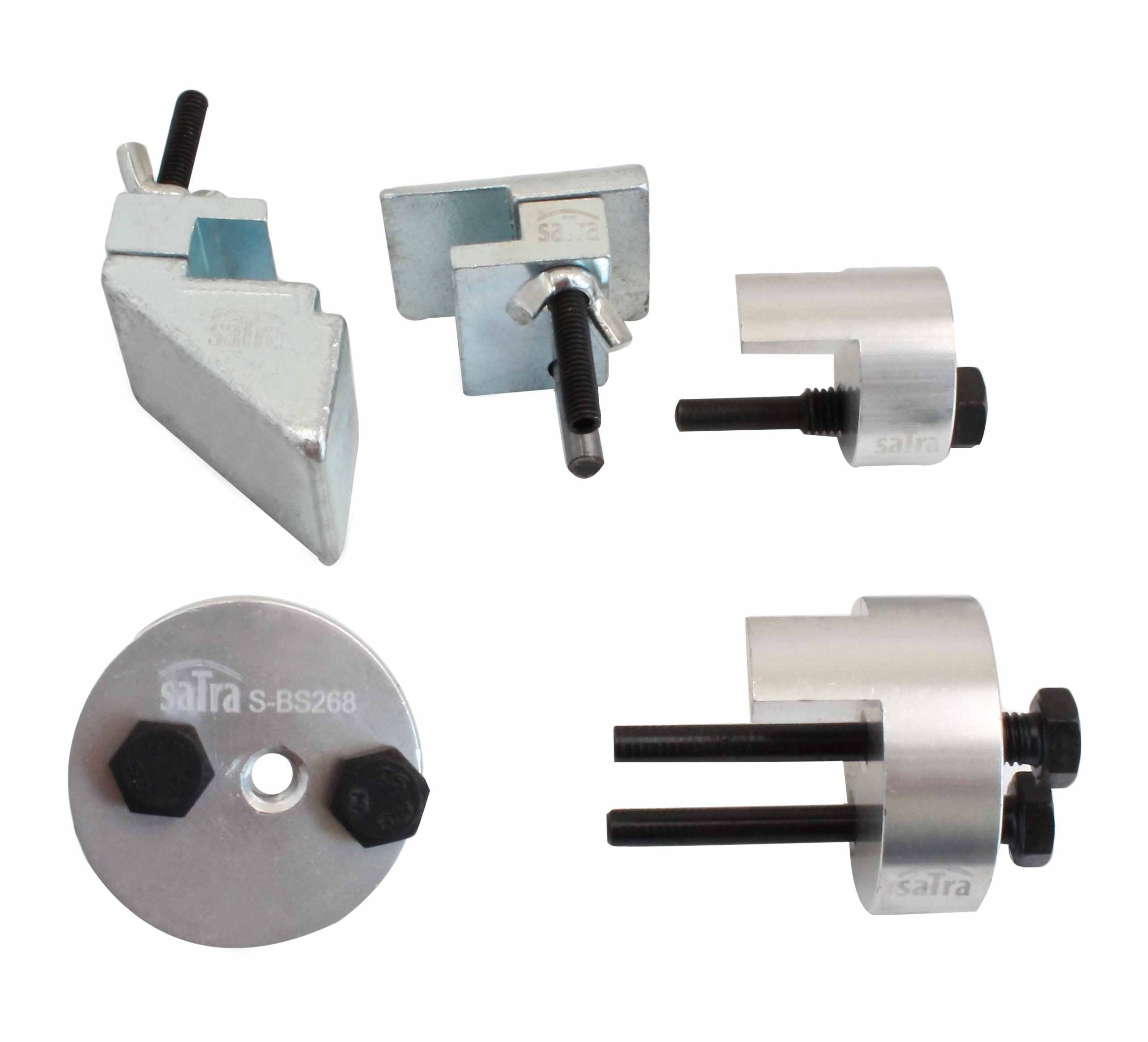 Set di attrezzi per cinghia trapezoidale estensibile, compatibile con tanti motori, 5 pezzi
