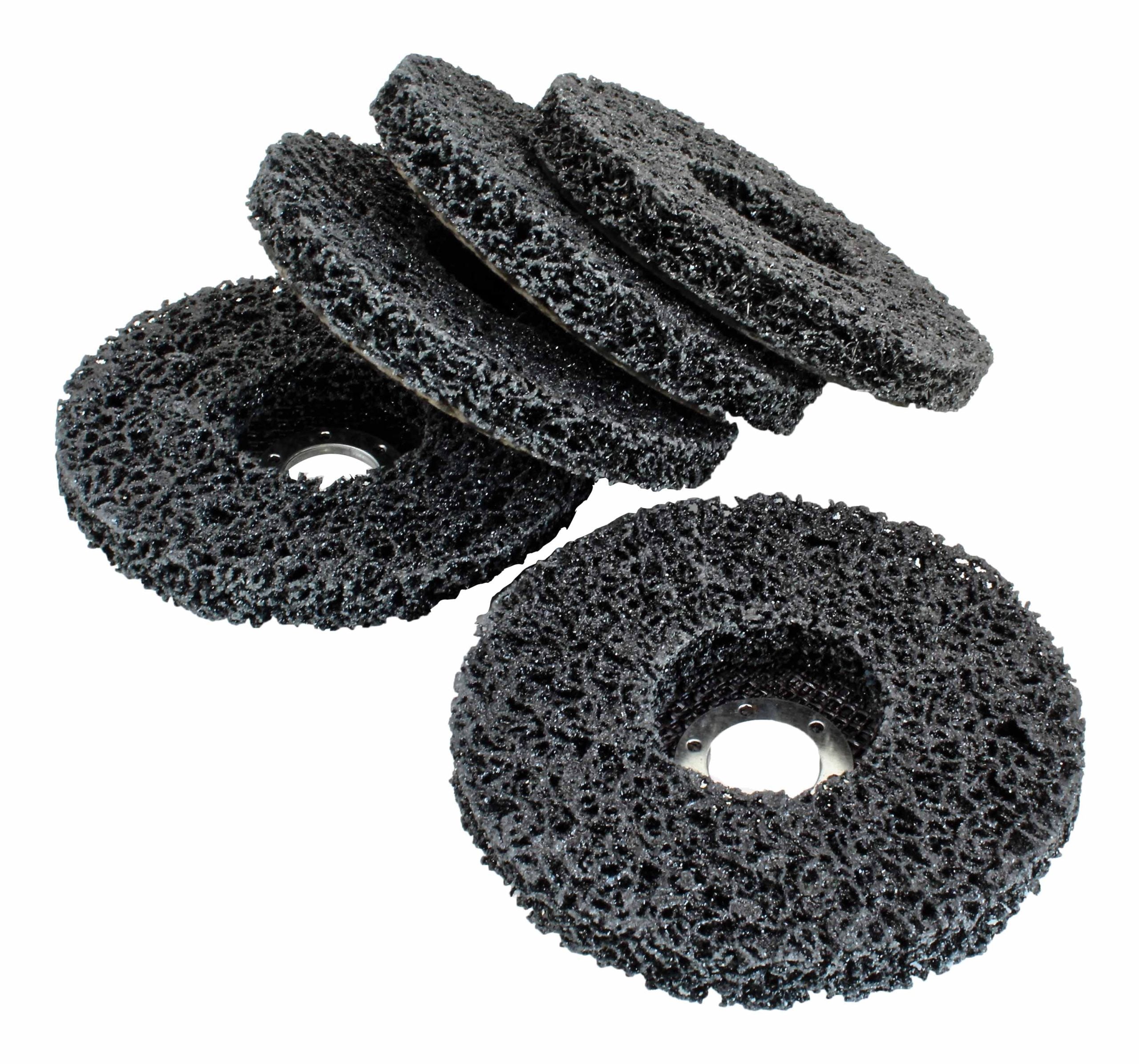 Kit di pulizia mozzo ruota, kit smerigliatrice mozzo ruota, 125 mm 5 pezzi