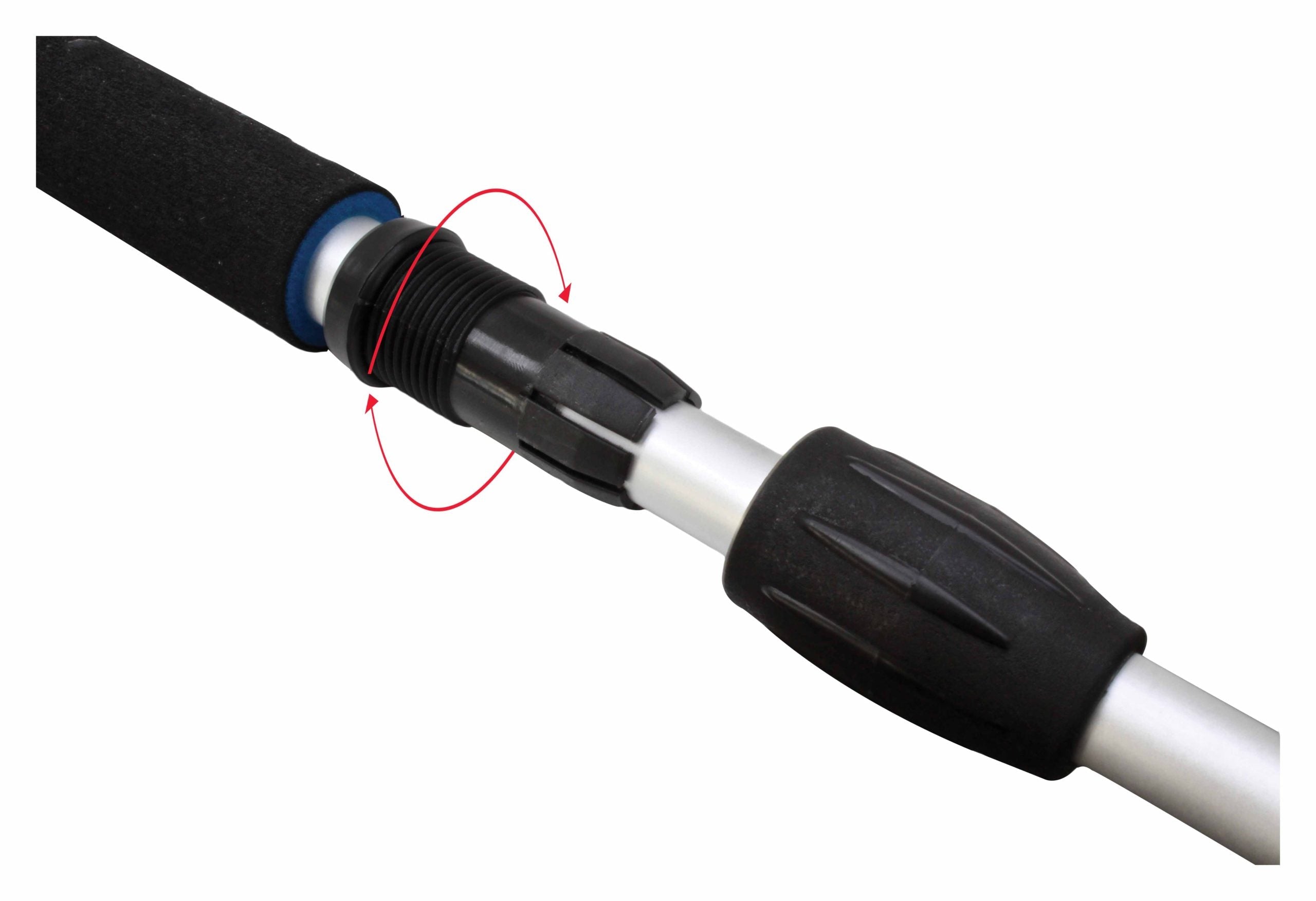 Set di spazzole pulizia telescopica lavaggio auto, spazzola, spugna, auto camion camper moto, accessori, spazzolone, pennello, senza graffi, 250 × 60 mm 1020–1725 mm