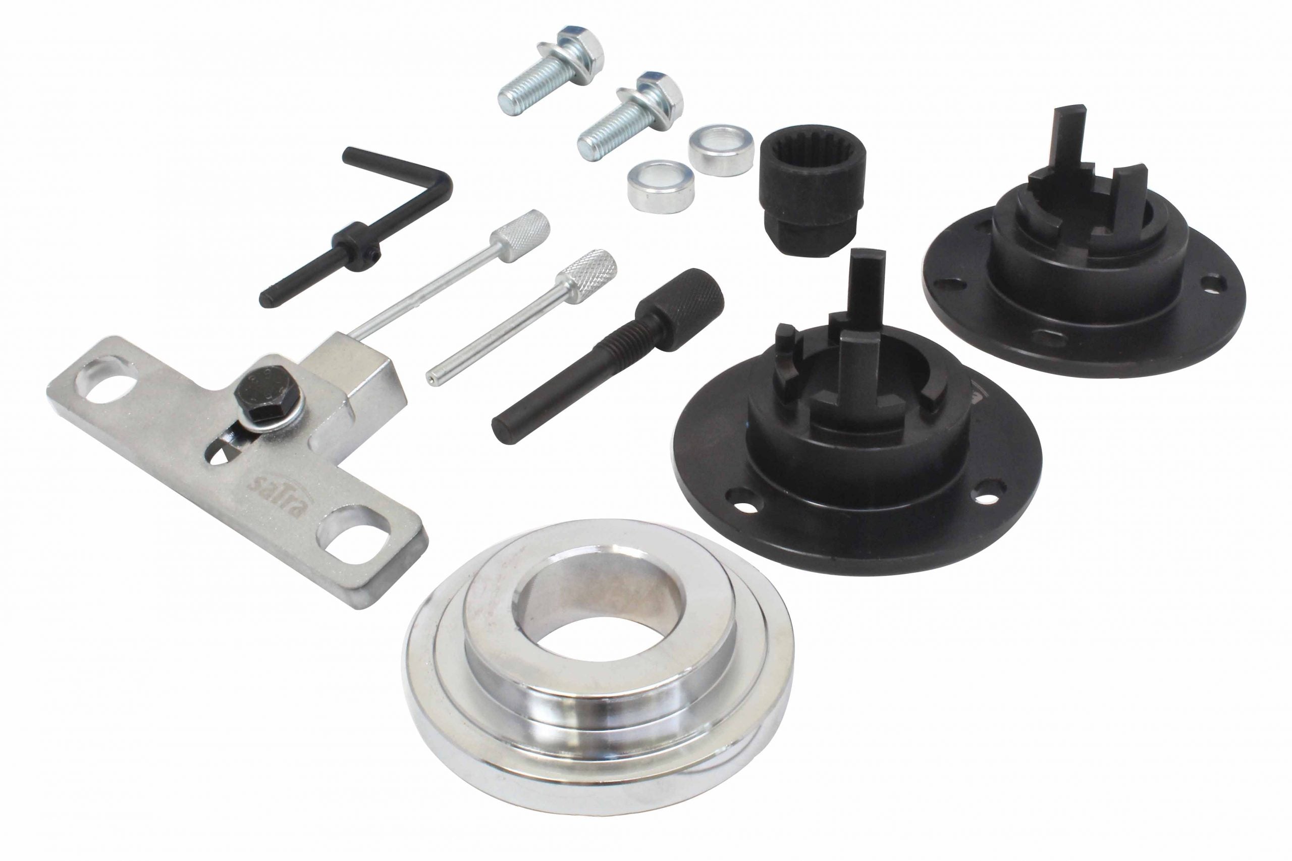 Kit messa in fase motori, attrezzi per il bloccaggio della cinghia di distribuzione dell'albero a camme del motore, compatibile con Ford EcoBoost 1.0 l Asta