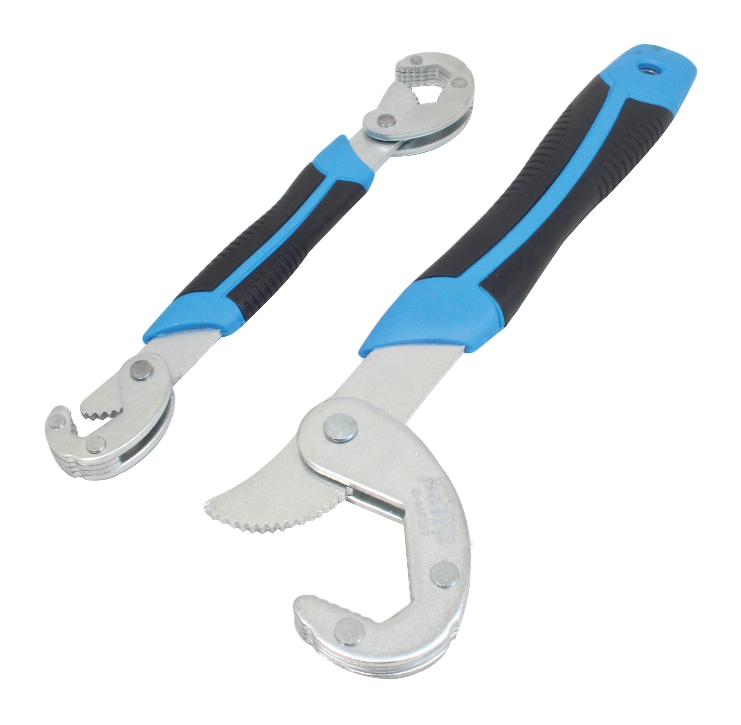Set di 2 chiavi universali autoregolabili per riparazione auto e manutenzione domestica, chiavi multifunzionali regolabili, chiavi per dadi universali, impugnatura antiscivolo, 9-32 mm Satra