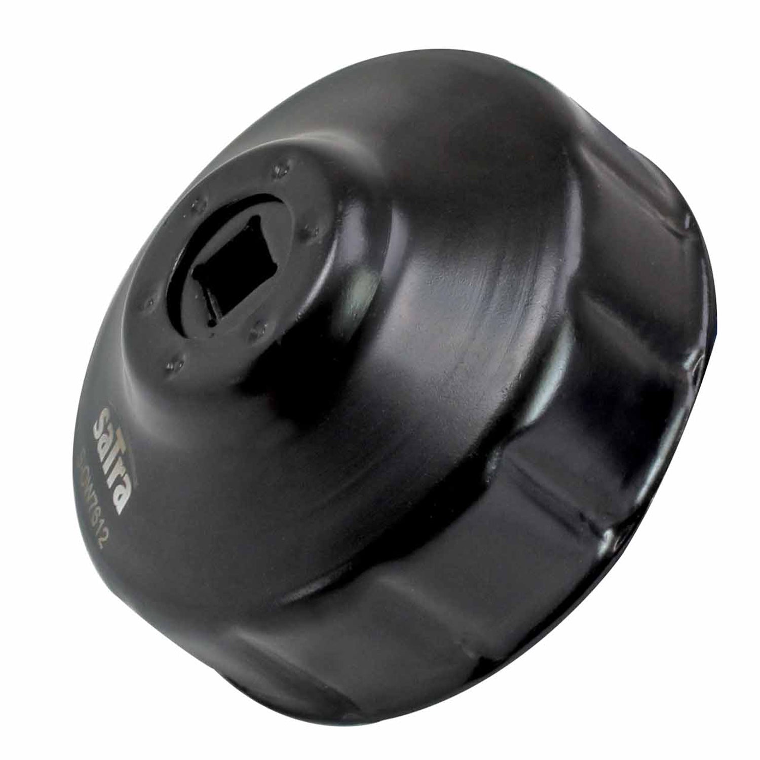 Chiave per smontaggio filtro dell'olio, a tazza, poligonale, Satra, diametro 76 mm, 12x76 mm, 3/8",per Citroen, Dacia, Ford, Nissan, Peugeot, Renault, Opel Vauxhall, Mercedes-Benz