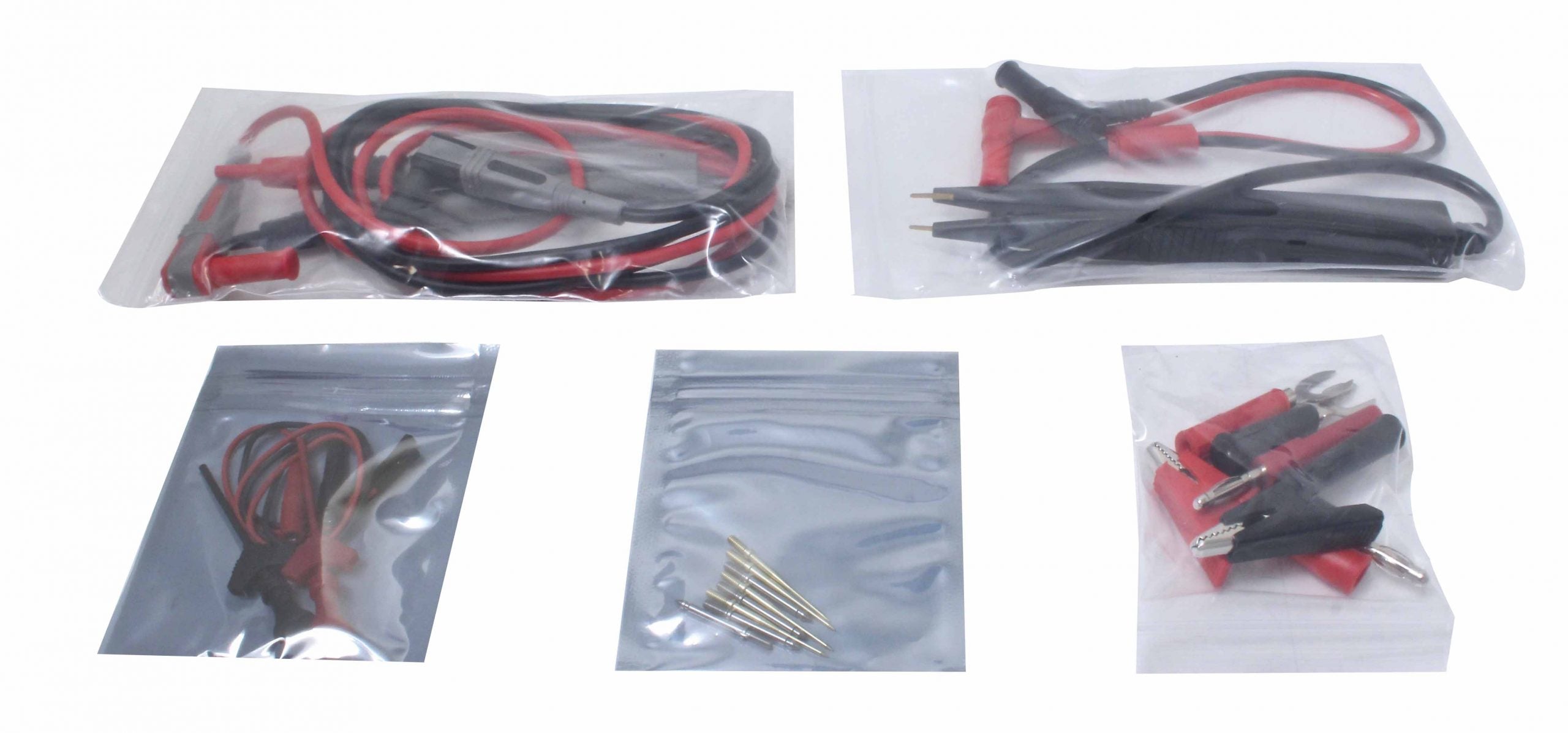 Cavo di misurazione multimetro, set di accessori per multimetro, kit di misurazione universale per multimetro, punte per multimetro, punte per multimetro, cavo di prova, cavo di prolunga di prova, 21 pezzi Satra