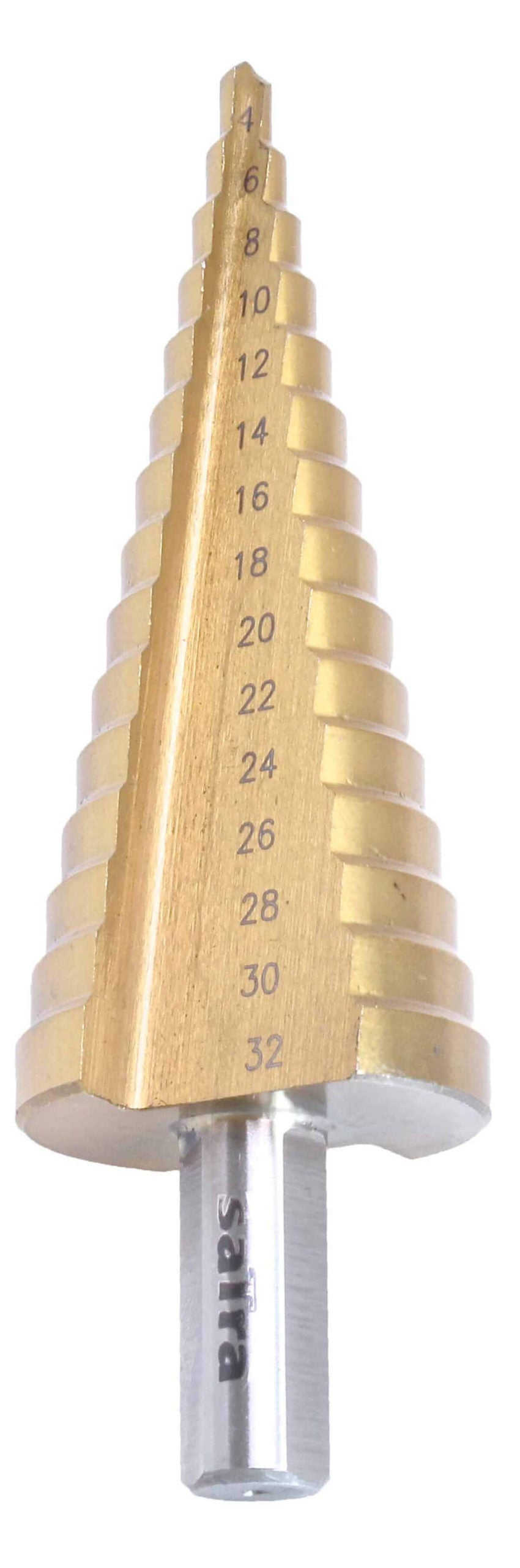 Punta a gradini per la foratura,fresa a gradini conica da 4-32 mm