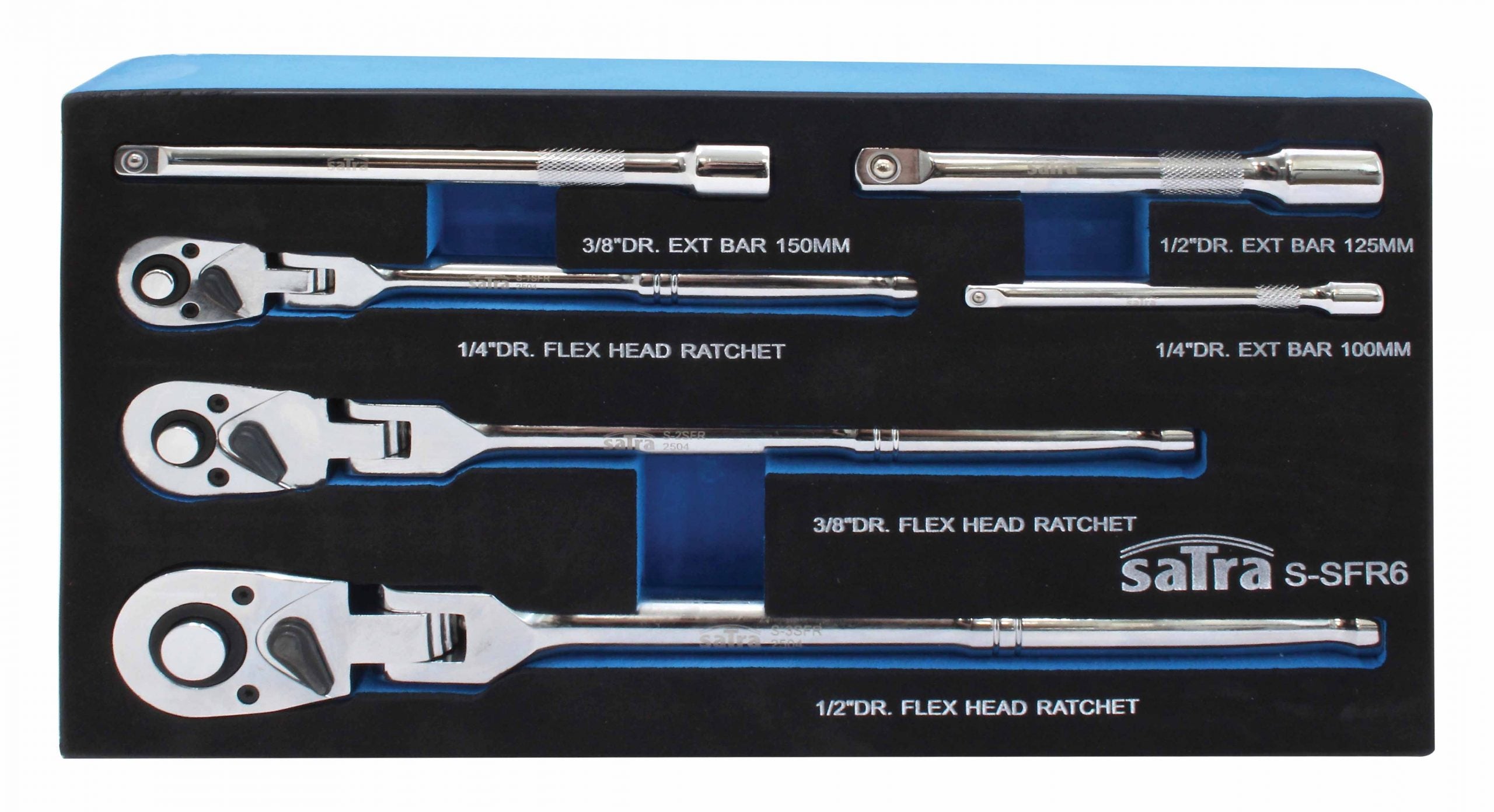 Set cricchetti, chiavi a cricchetto con 1/2", 1/4", 3/8", in Cr-V, con prolunghe, con testa snodata 180°, set di attrezzi per meccanica