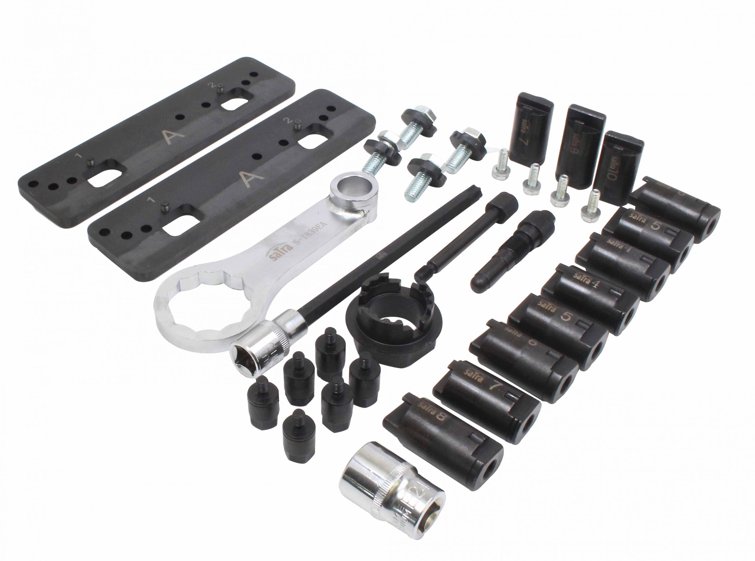 Kit di strumenti di bloccaggio di allineamento dell'albero a camme del motore, kit messa in fase motore, kit fasatura motori VW Audi 2.9 3.0 TFSI EA839