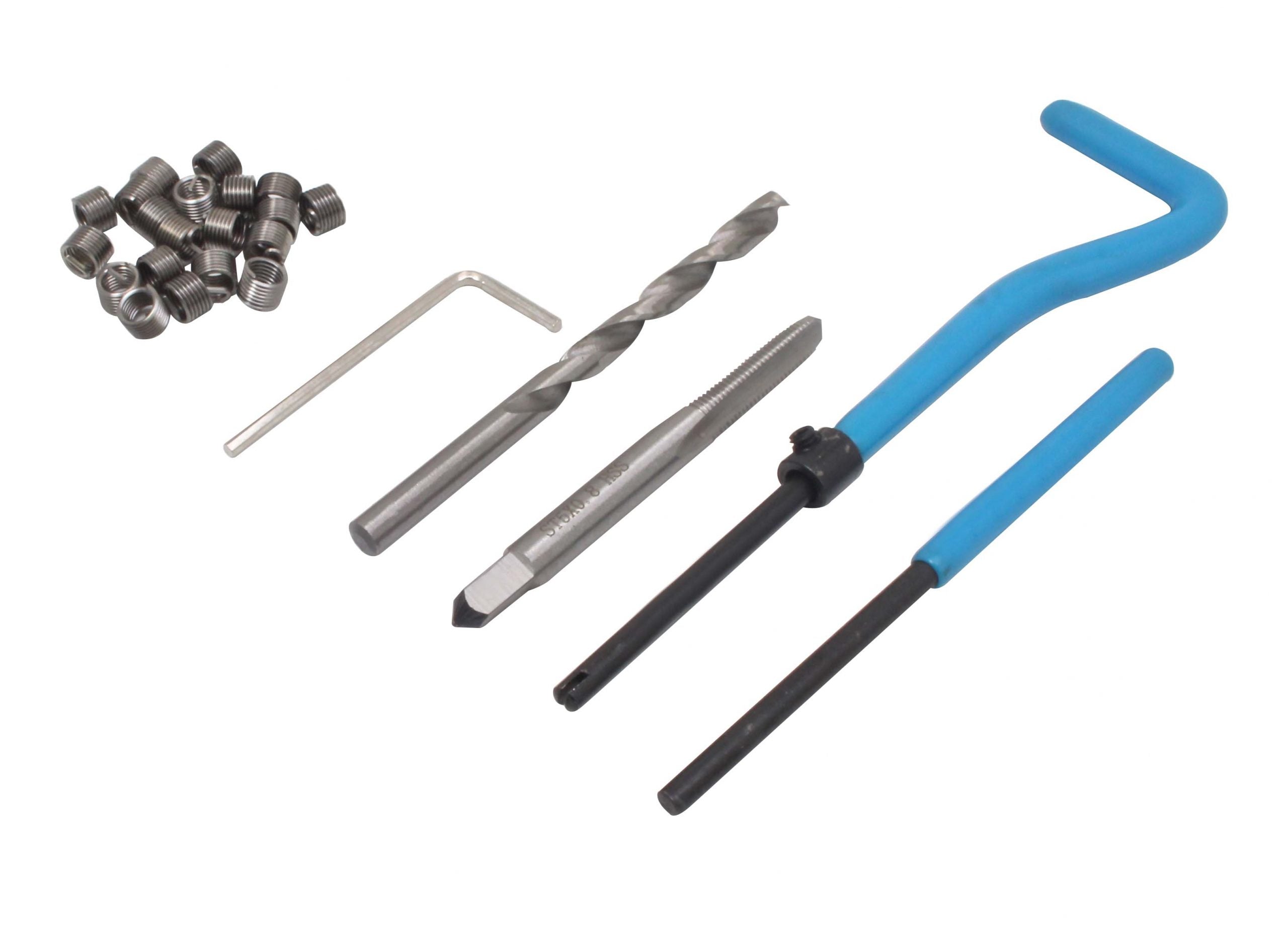 Kit di riparazione per filetti M5 x 0,8