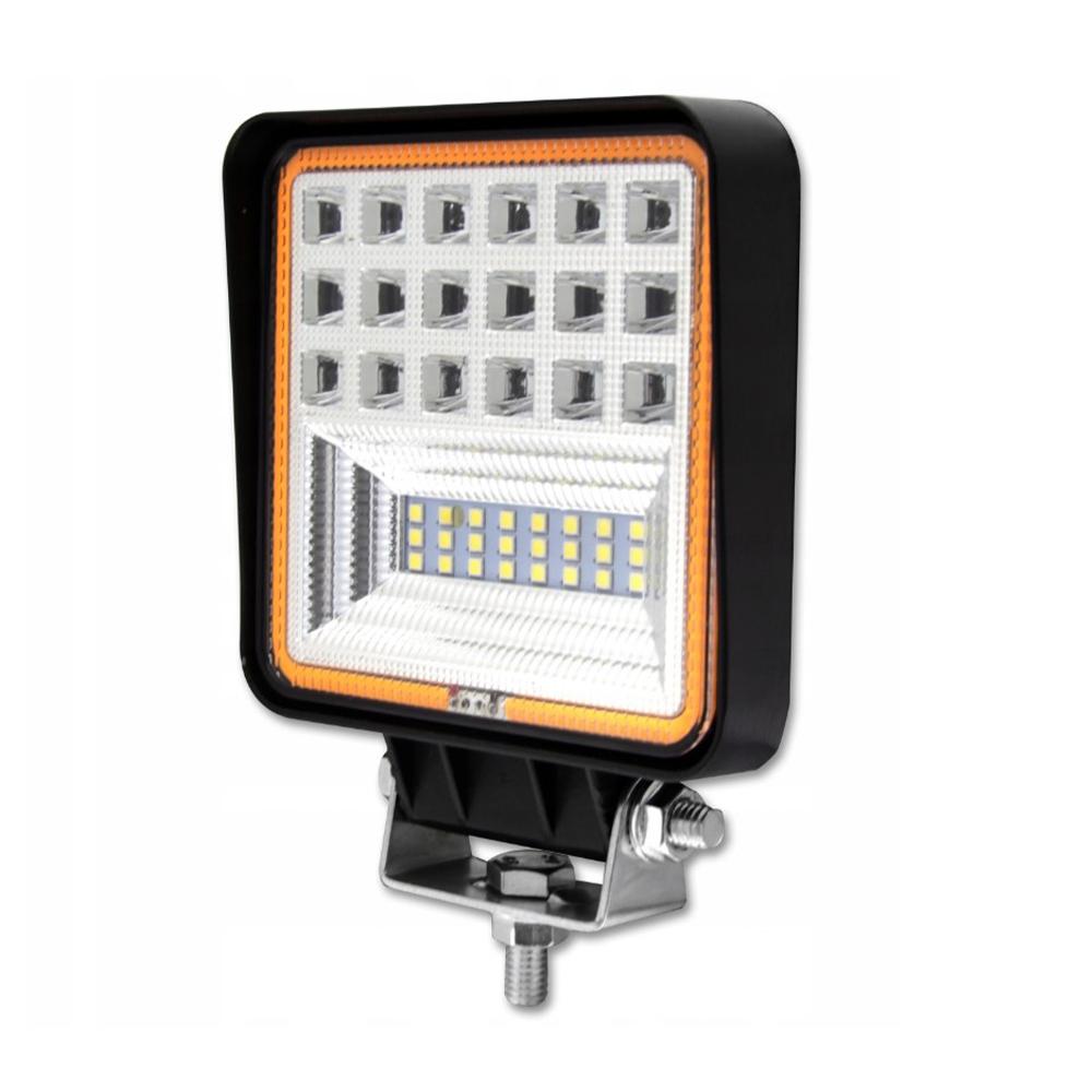 Faro da lavoro LED, luci per fuoristrada auto, 10–60 V 126 W, fari led impermeabile fuoristrada barra, fendinebbia, faretti fendinebbia per moto SUV ATV UTV camion tour di guida