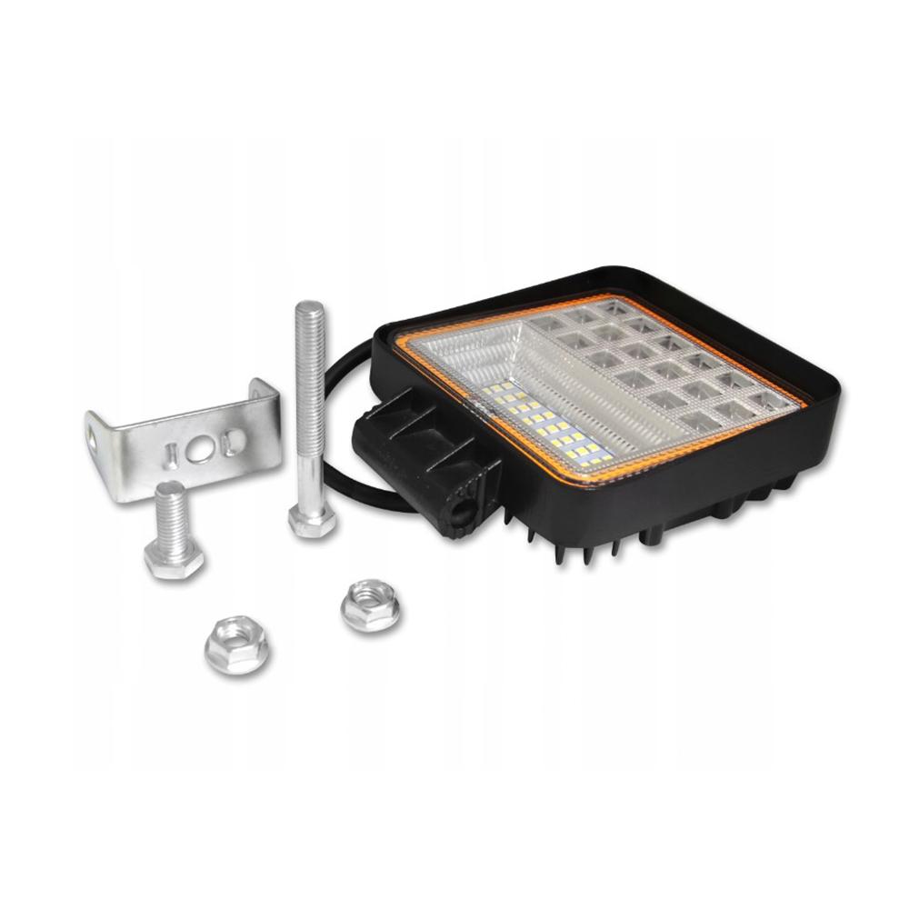 Faro da lavoro LED, luci per fuoristrada auto, 10–60 V 126 W, fari led impermeabile fuoristrada barra, fendinebbia, faretti fendinebbia per moto SUV ATV UTV camion tour di guida