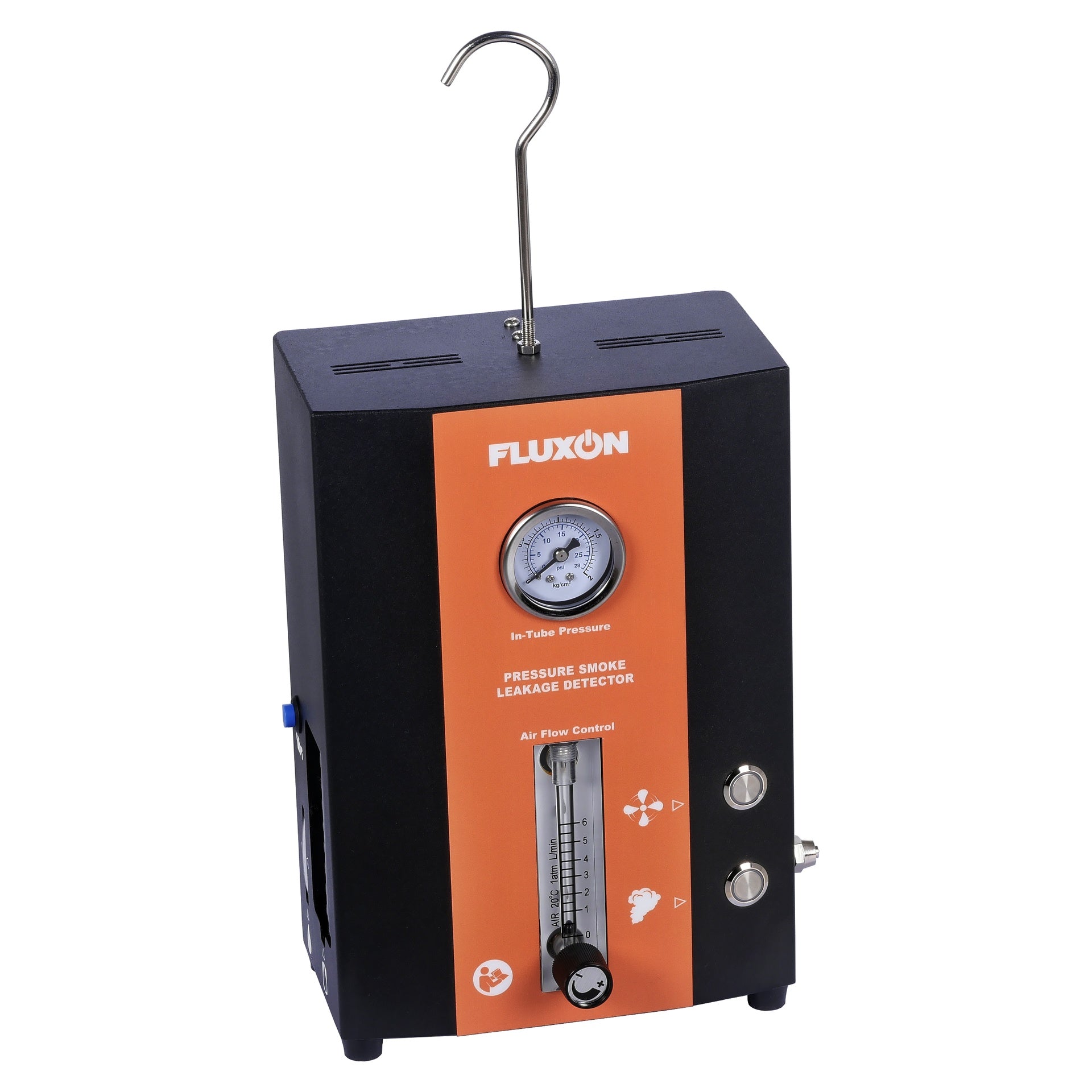 Macchina fumogena EVAP automotive pompa d'aria incorporata, generatore di fumo per individuazione perdite circuiti auto, tester di rilevamento perdite di fumo per tutte le auto dc 12v, moto, camion leggeri, barche, atv, motoslitte ect.